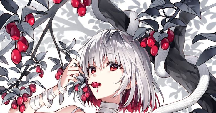 オリジナル 白蛇 - Nardackのイラスト - pixiv