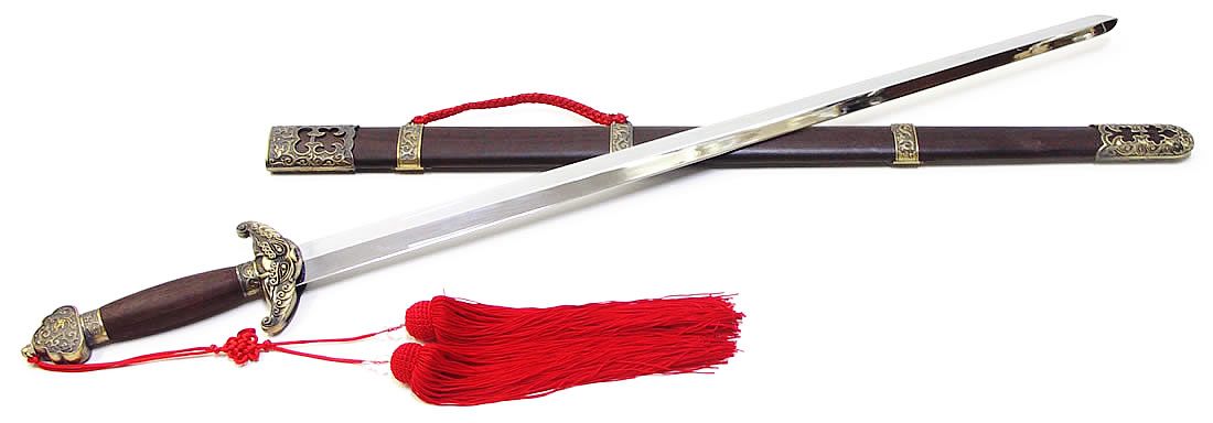 招財進宝 鎮宅剣 中国剣 中華剣 乾隆剣 武具 刀装具 日本刀 模造刀