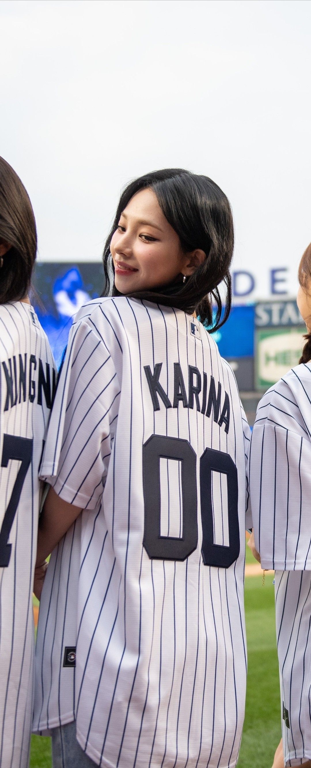 aespa ベースボール ユニフォーム カリナ トレカ