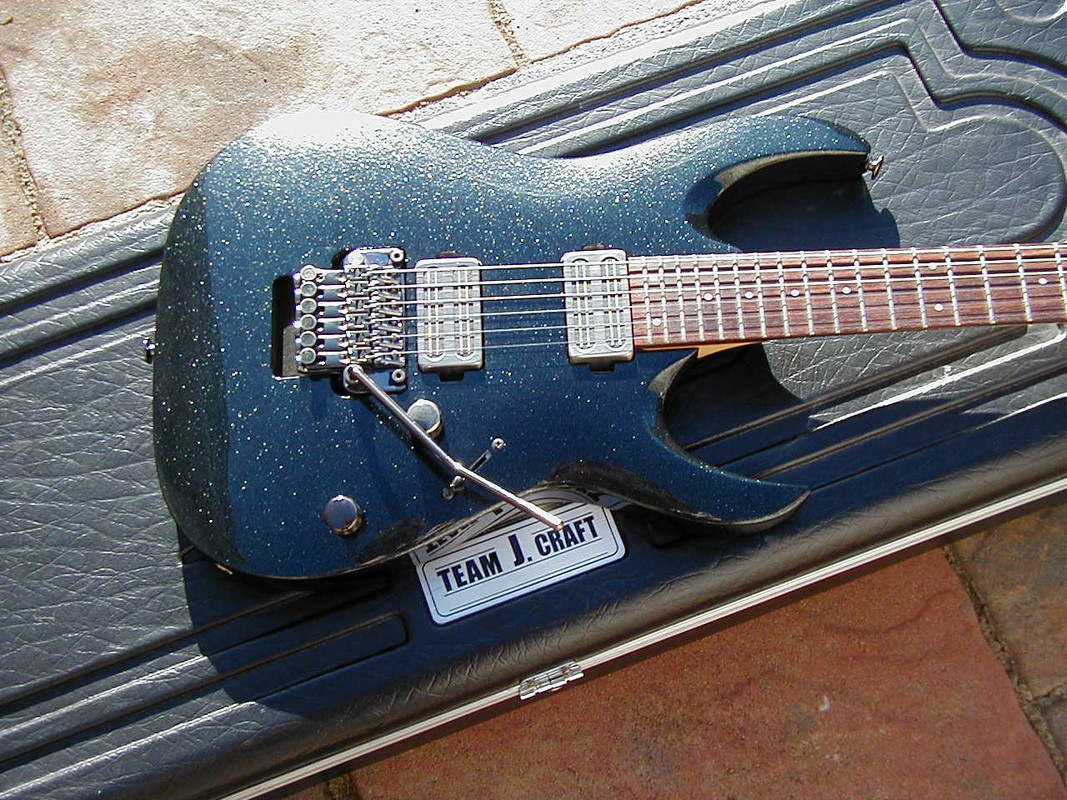 NGD: Ibanez Prestige RGA220Z Crystal Black w/Bkp's. | SevenString.org