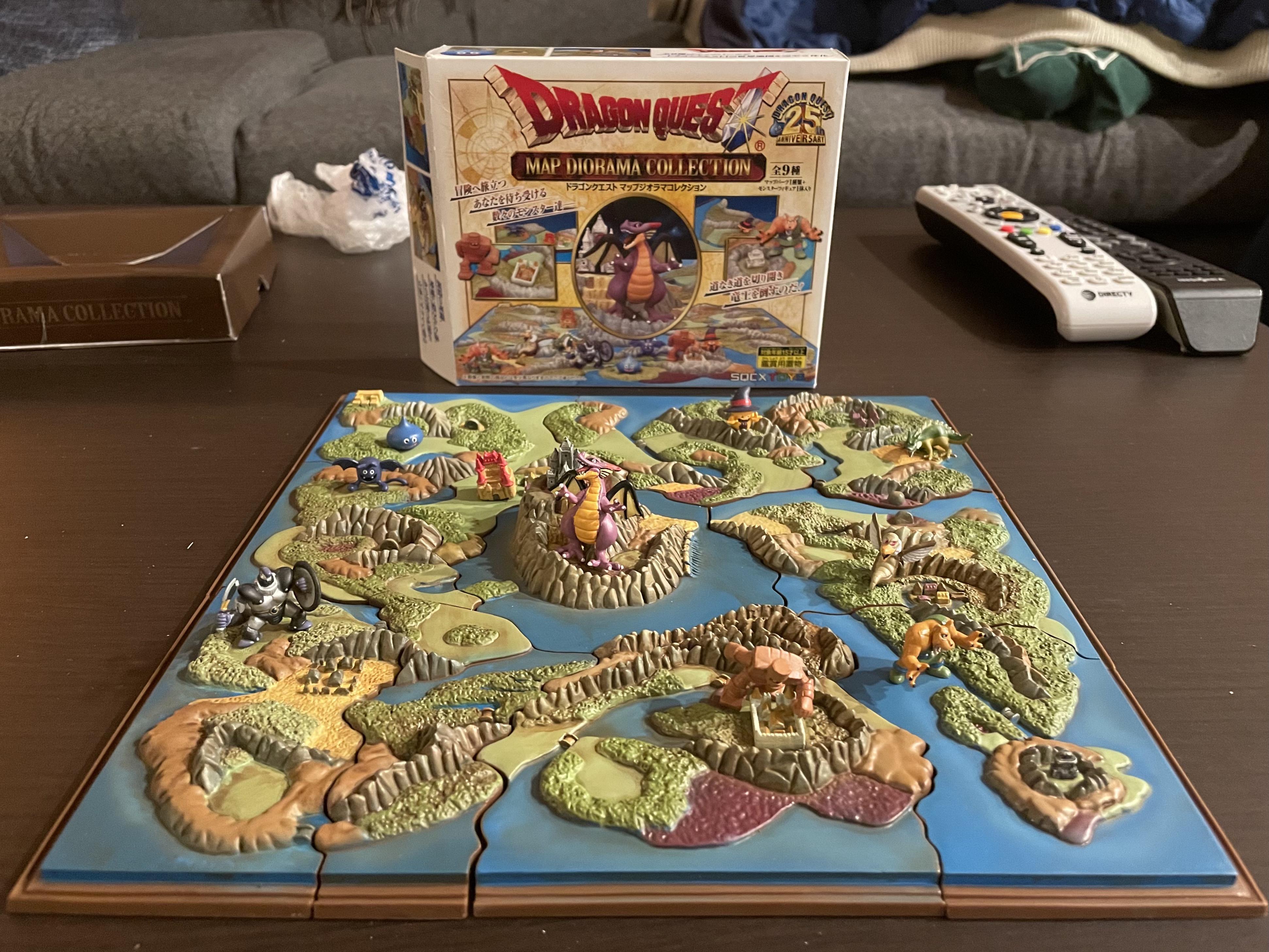 このめっちゃイケてるドラゴンクエストのジオラマセット買ったんだ