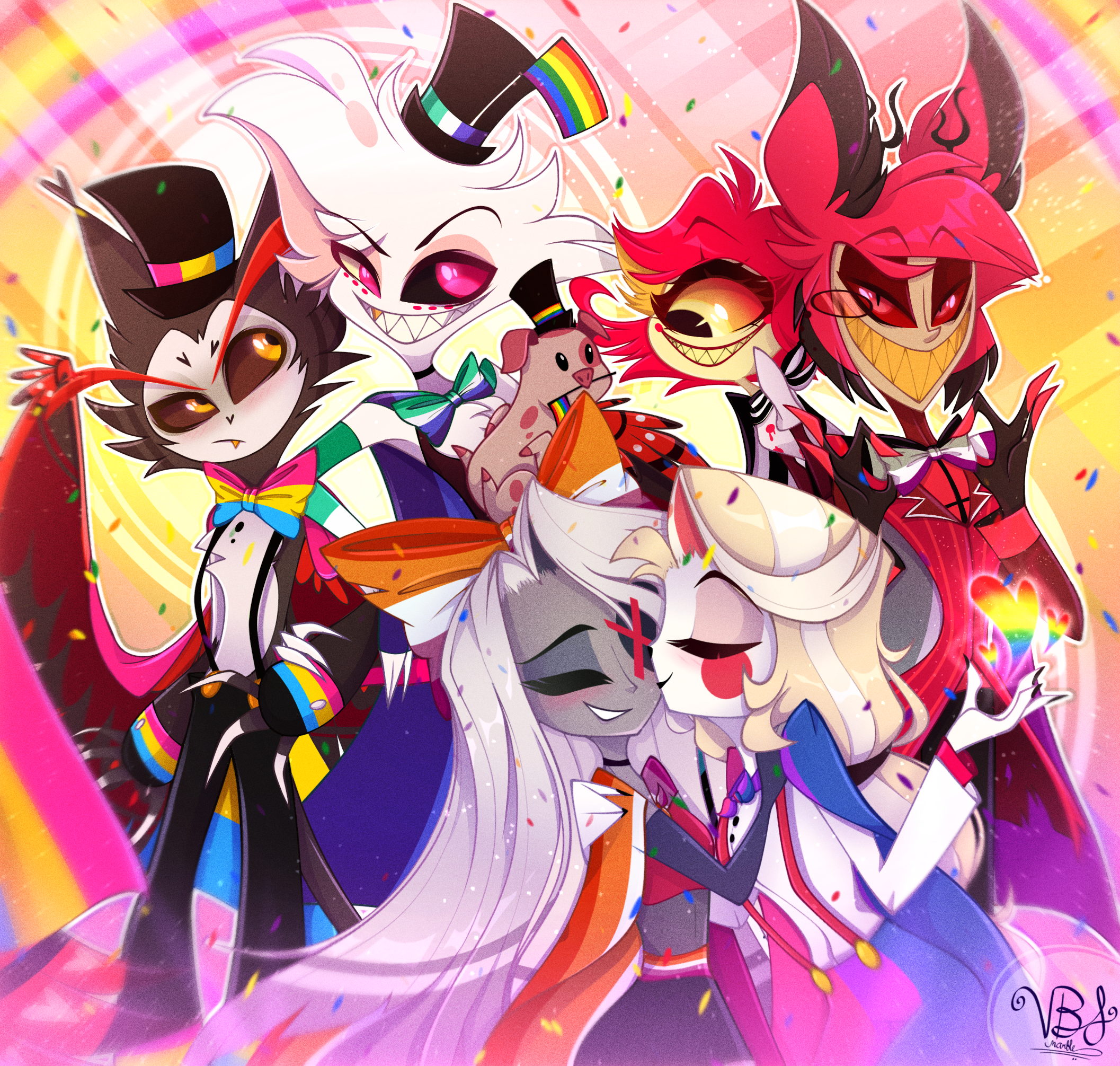 Mese del Pride di FishyMarble15 : r/HazbinHotel