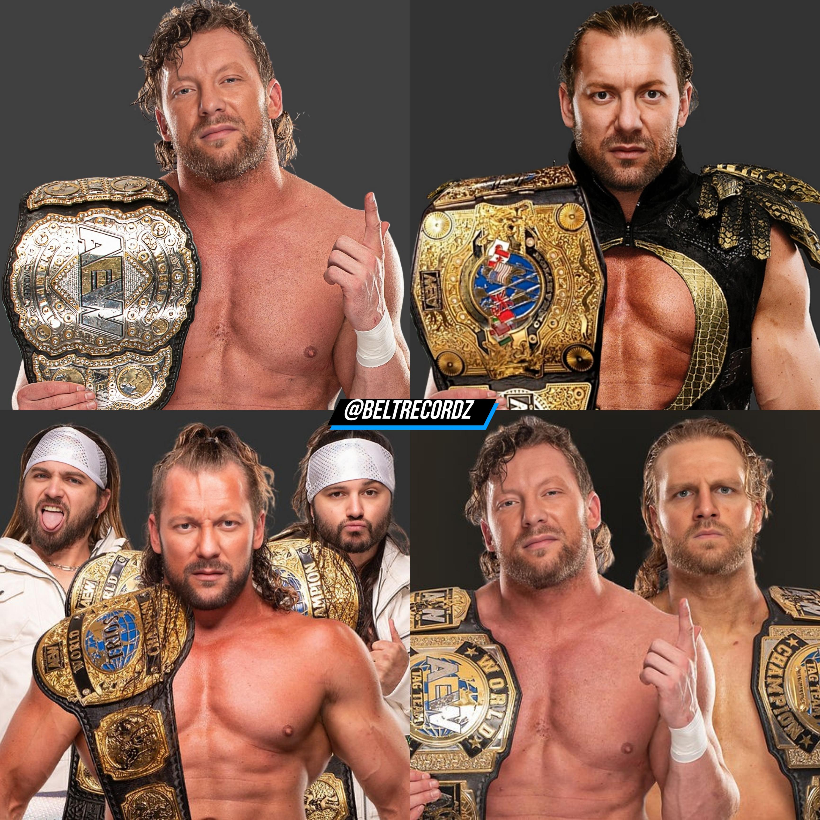 ケニー・オメガは、AEWで4つの異なるタイトルを獲得した唯一のレスラー