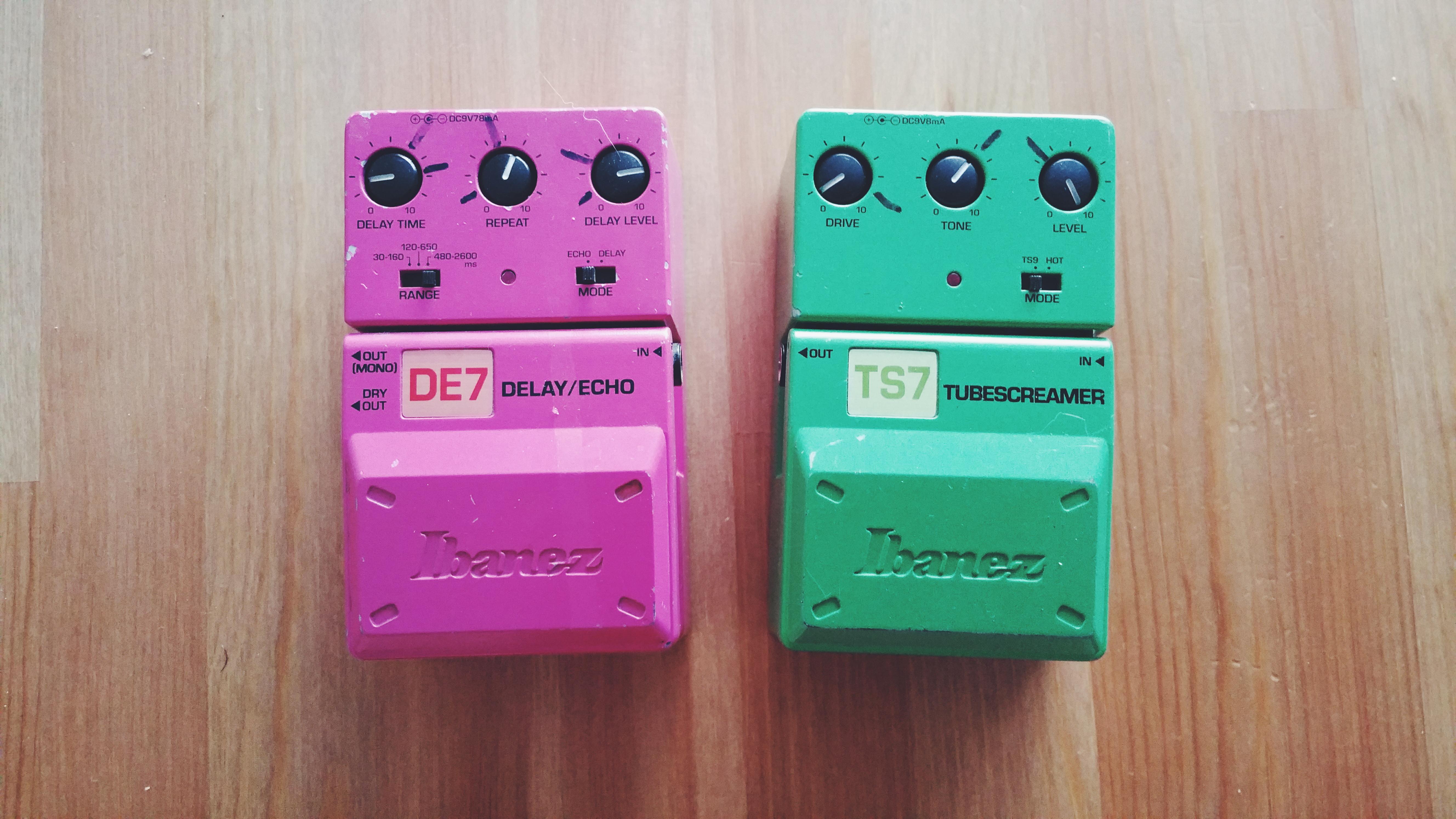 NPD] Ibanez Tone-Lok: DE7 & TS7 limited edition colors. : r