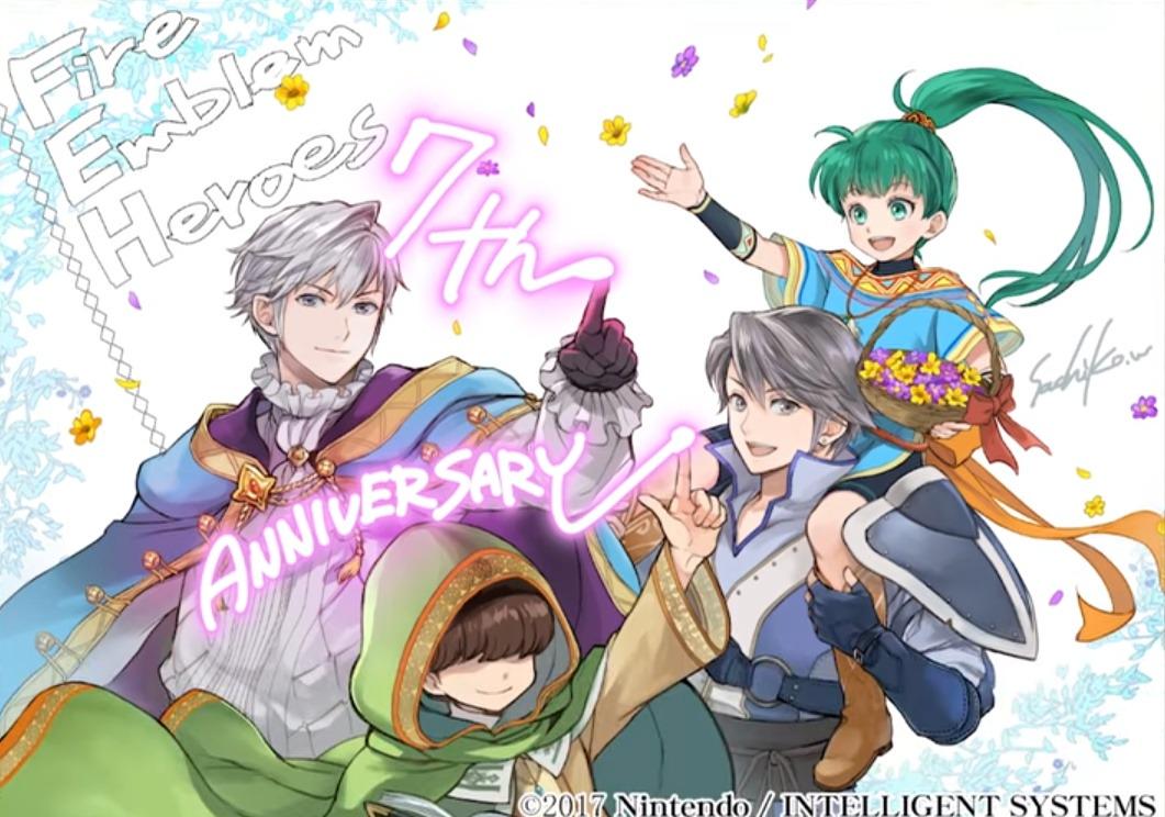 Wada Sachiko's anniversary art : r/FireEmblemHeroes