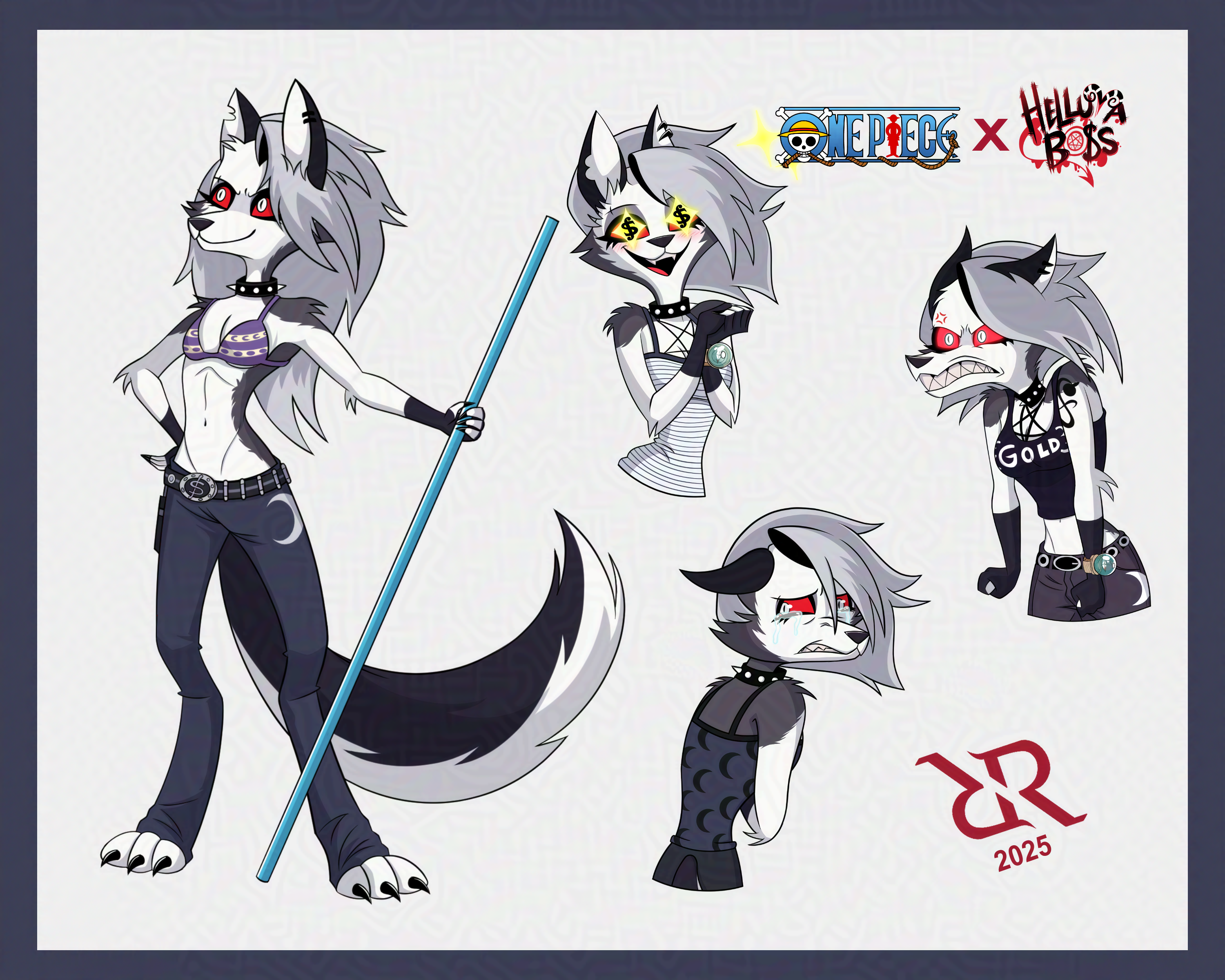 ヘルヴァボス X ワンピース: ルーナ [OC] : r/HelluvaBoss