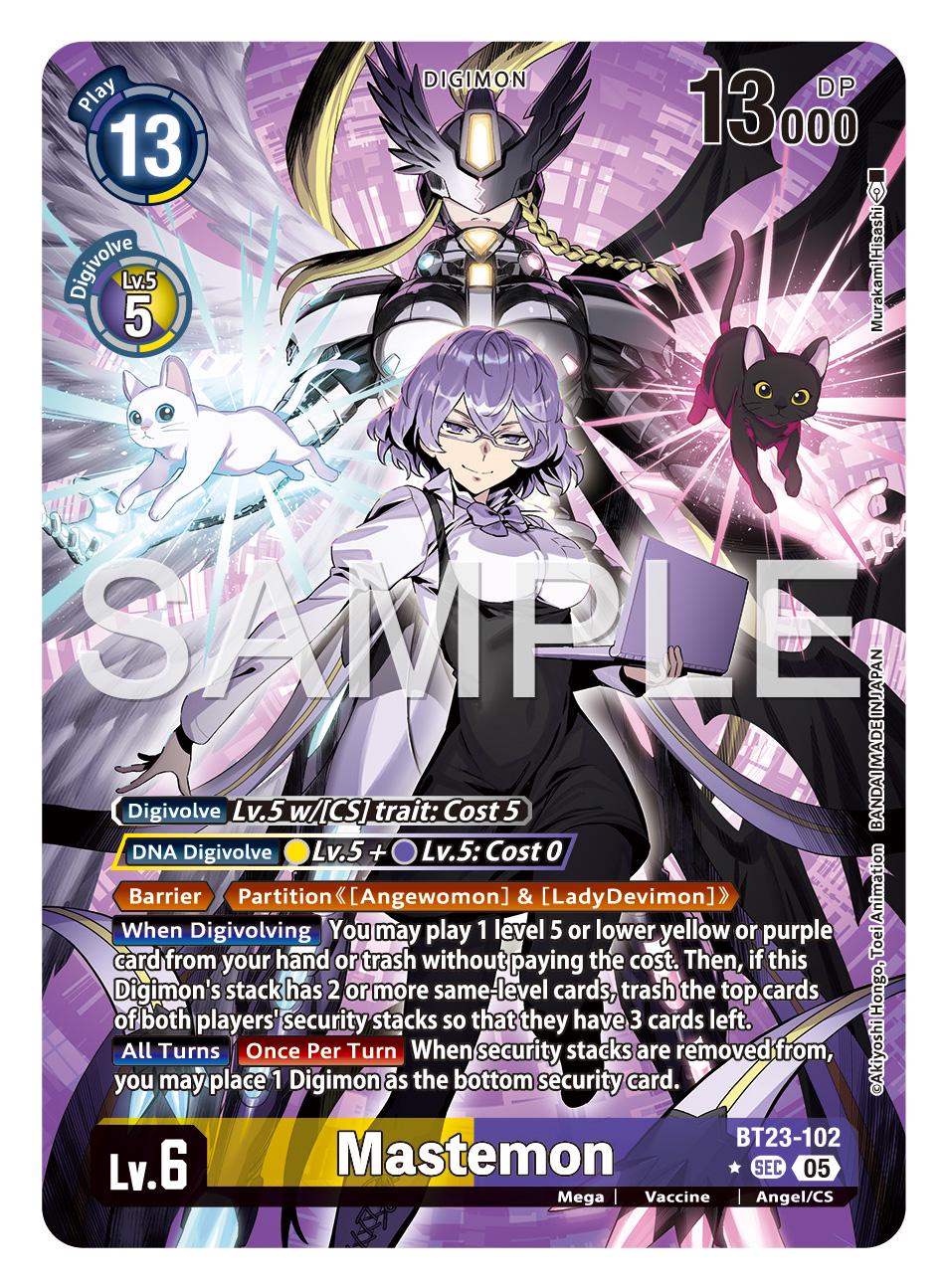 BT-23 Hackers Slumber] Mastemon Alternate Art : r/DigimonCardGame2020