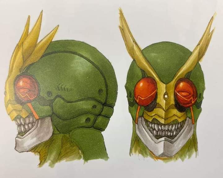 Another, Another Agito concept art : r/KamenRider