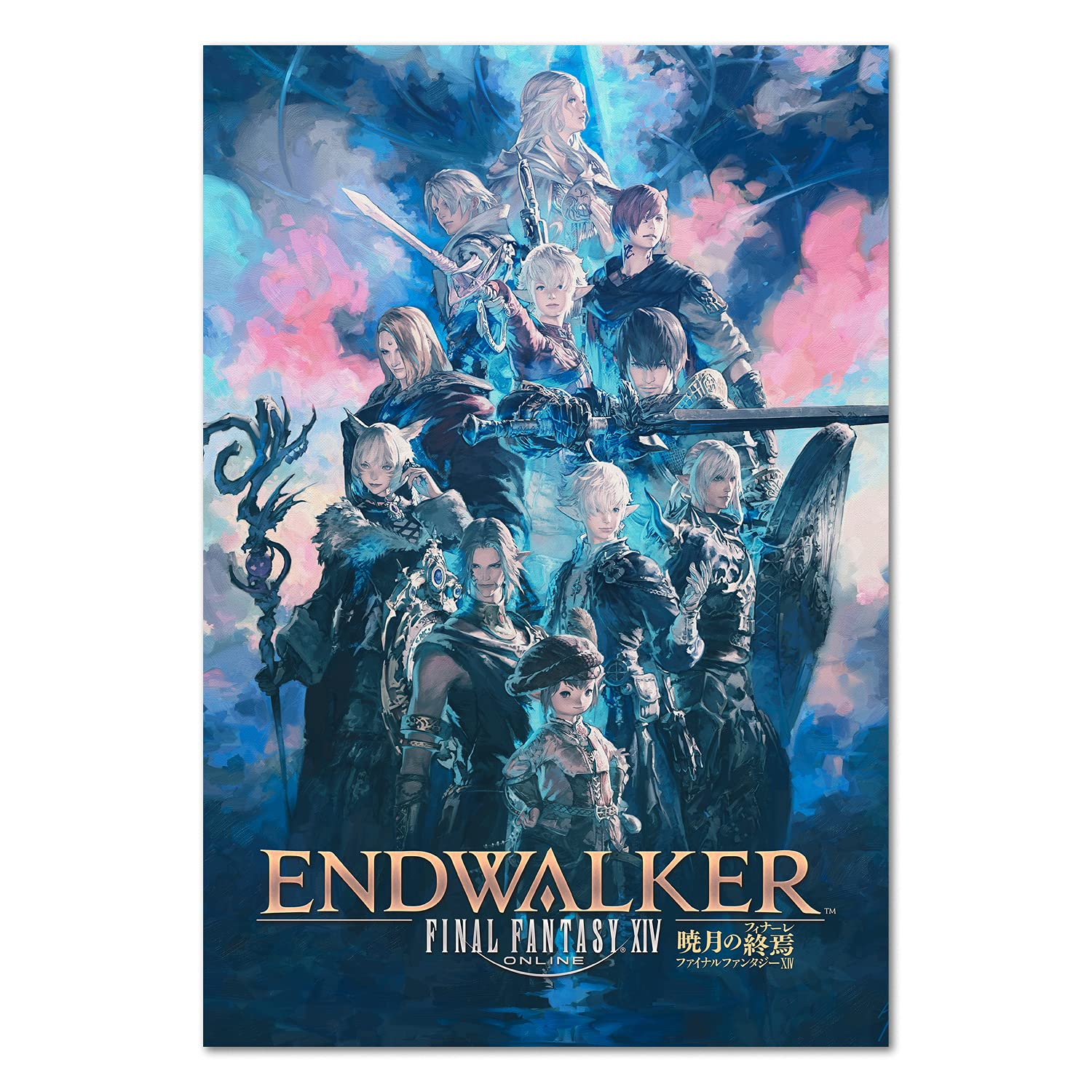 Can someone make a Displate with the Endwalker Poster? : r/ffxiv