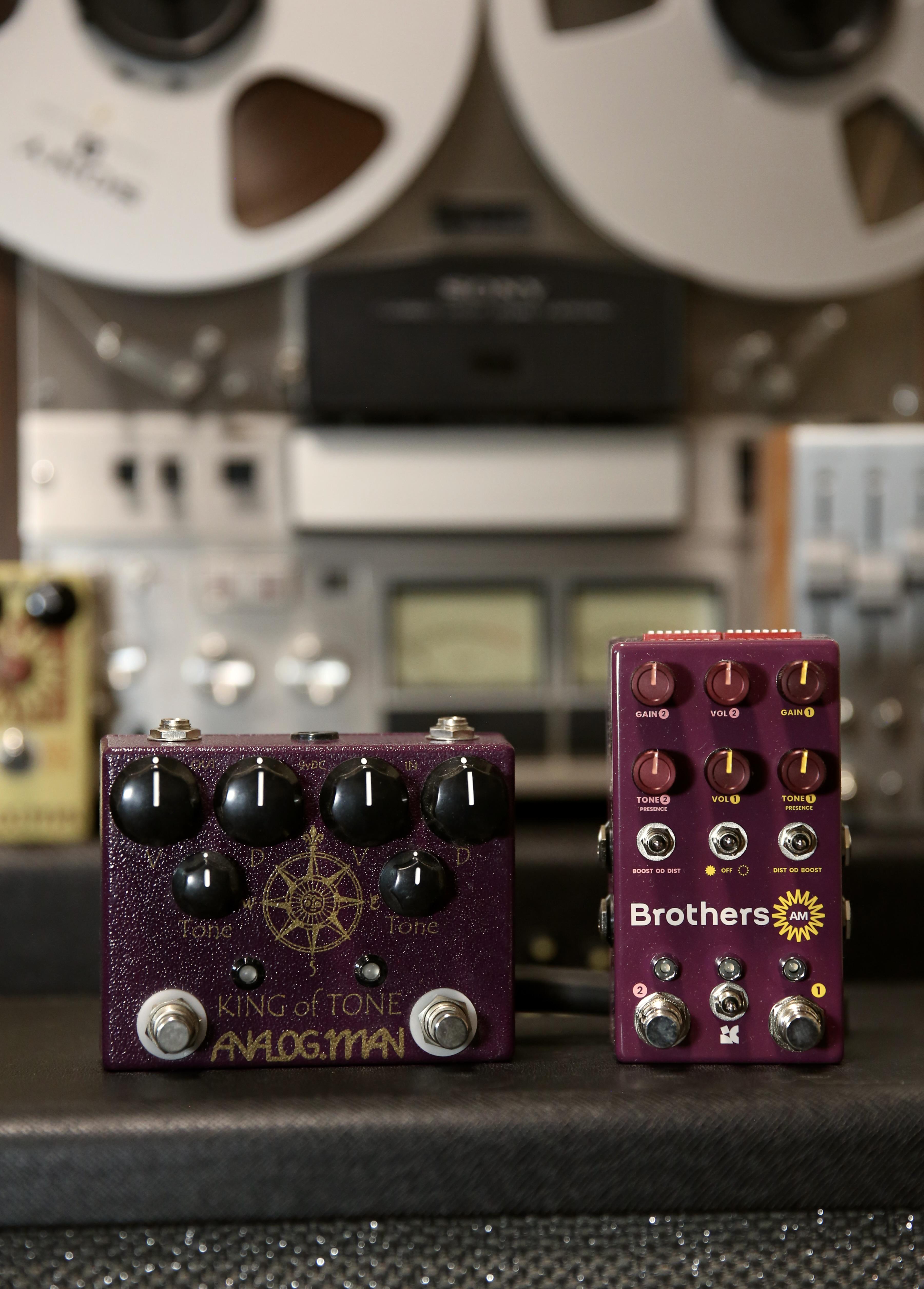 Chase Bliss Brothers AM vs. Analog Man King of Tone – 俺の短い