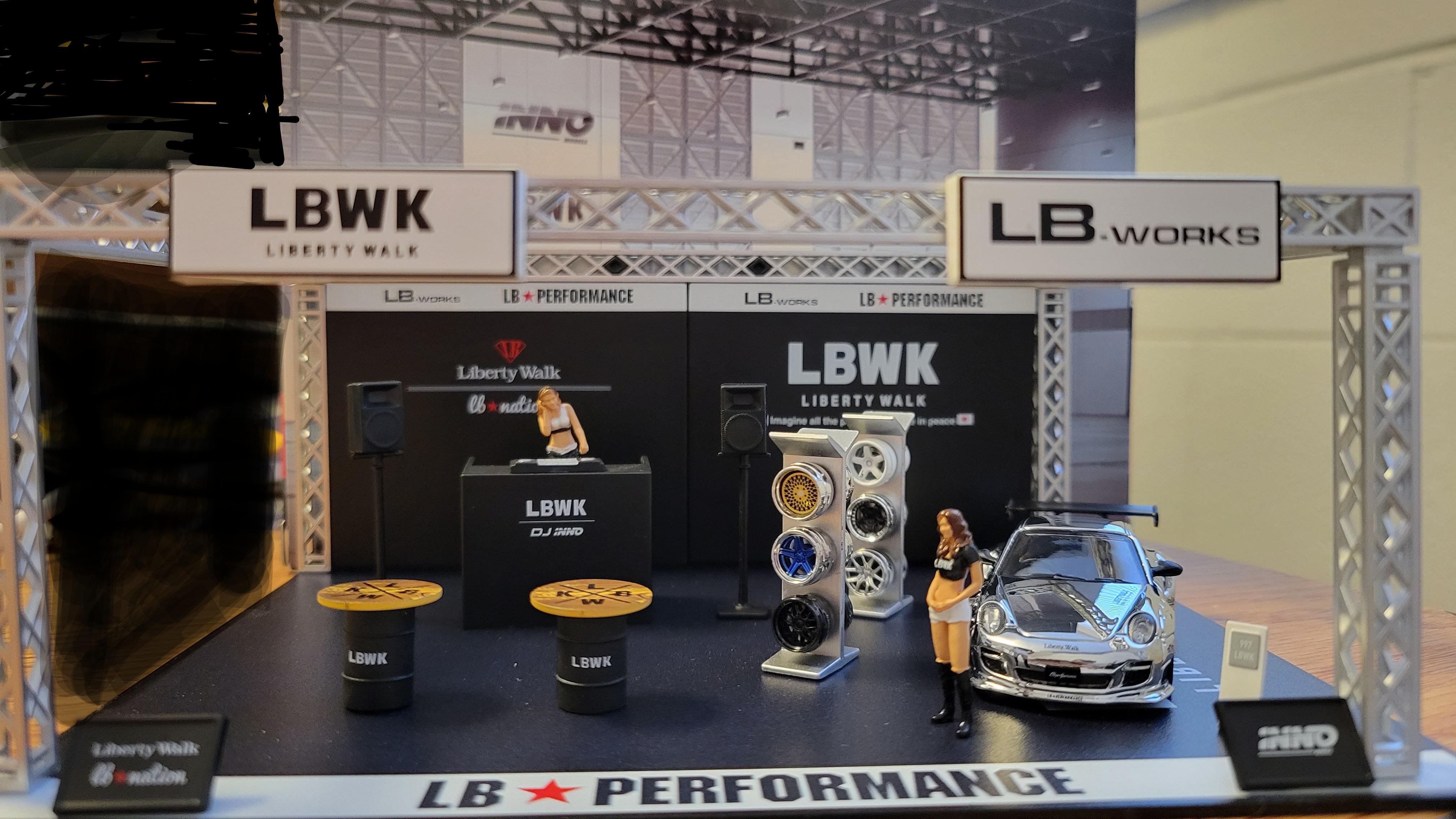 INNO64 Diorama #1 - LBWK Auto Salon (See comment for mini-review