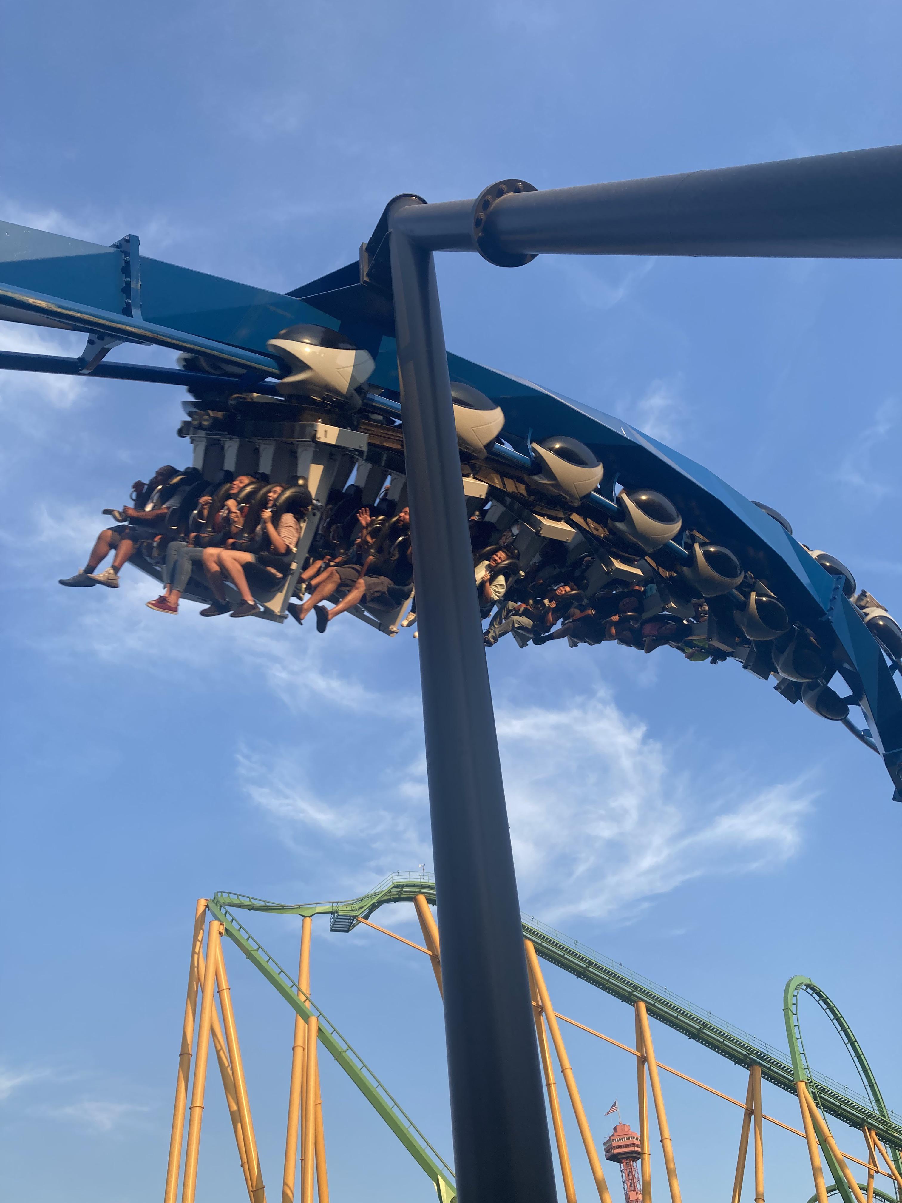 バットマン・ザ・ライド、シックスフラッグス・マジックマウンテン] 今