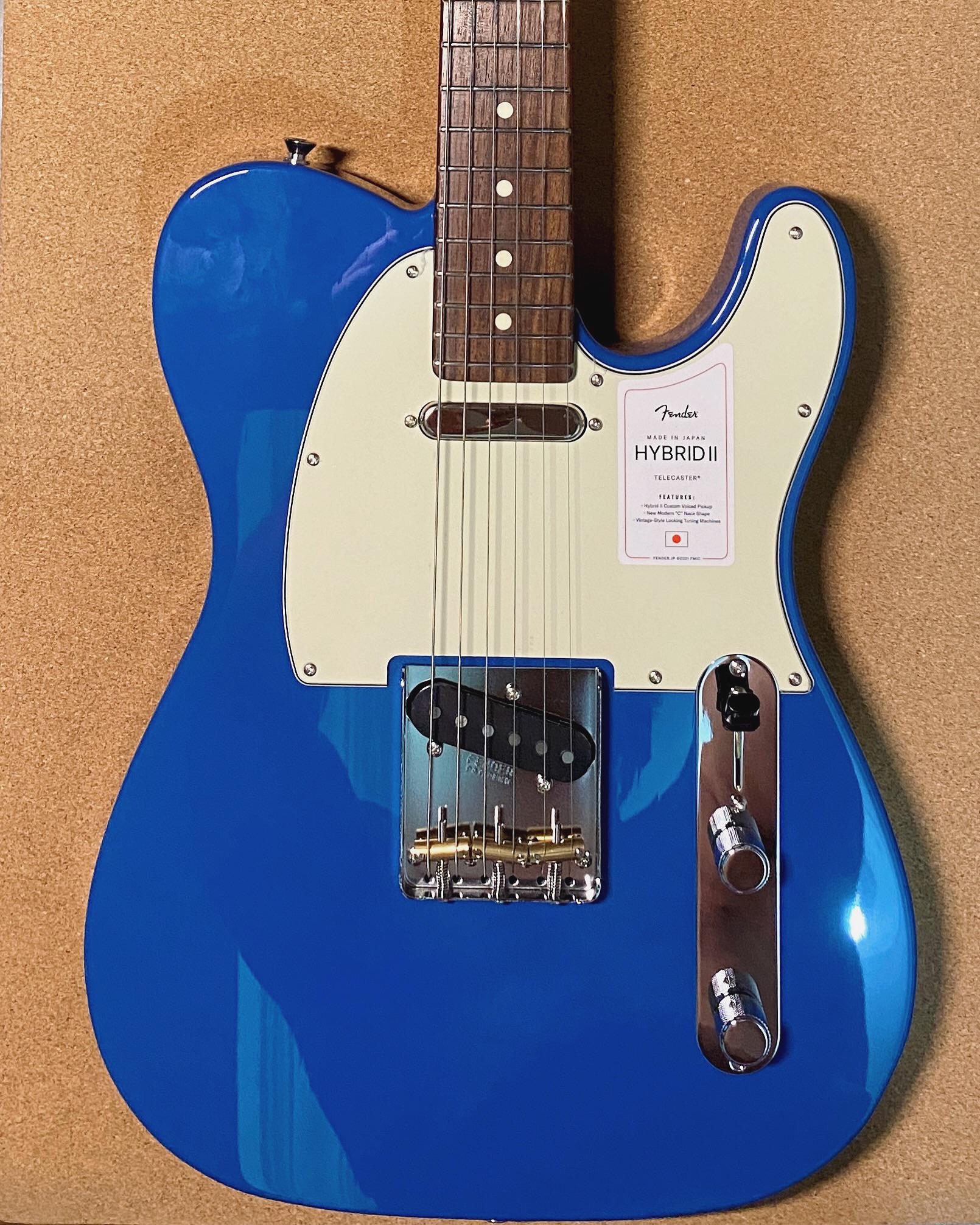 2021 Telecaster Hybrid ii - Forest Blue : r/guitarporn