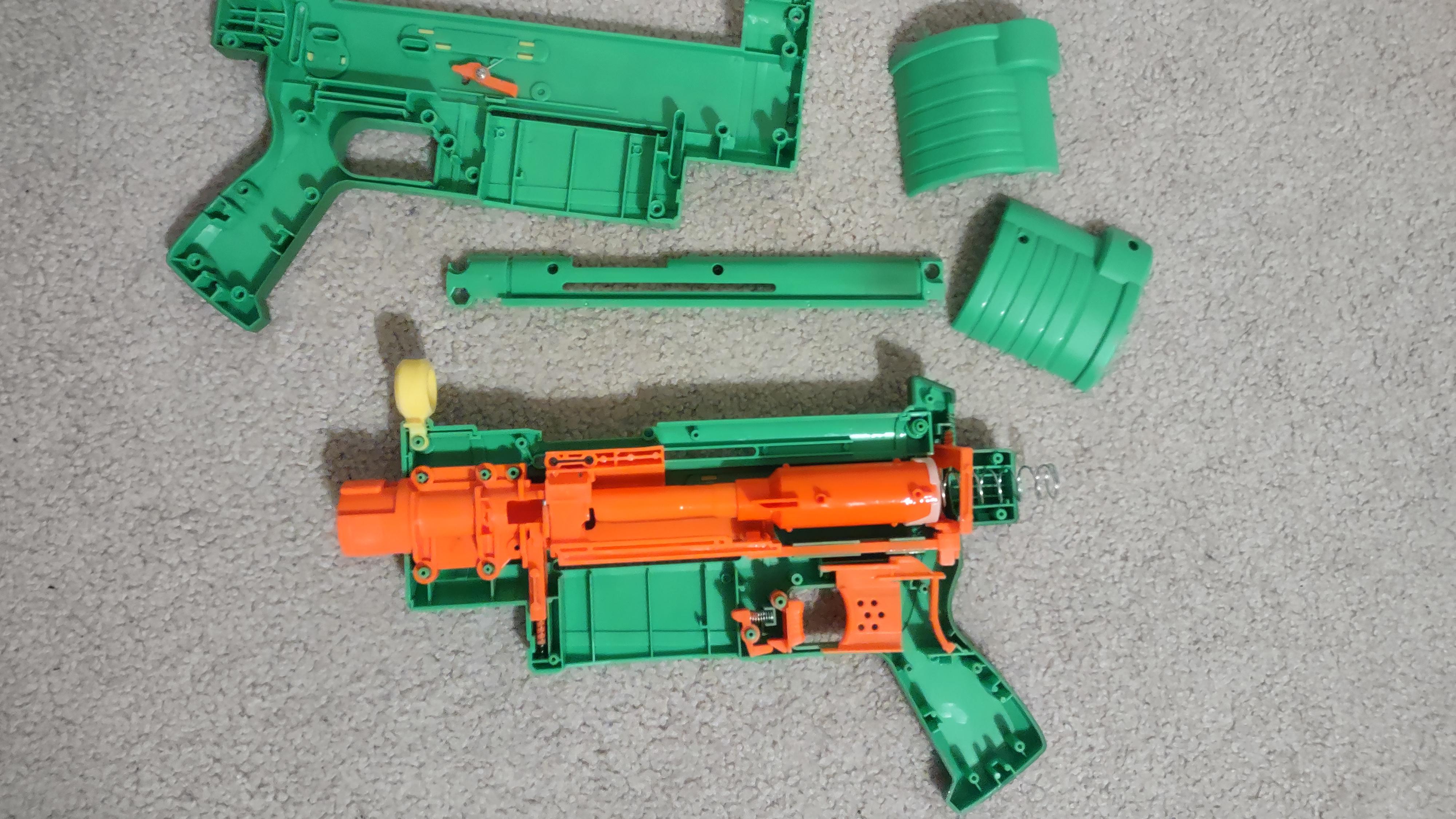 Can confirm, NERF Fornite SMG Zesty is basically a retaliator : r/Nerf