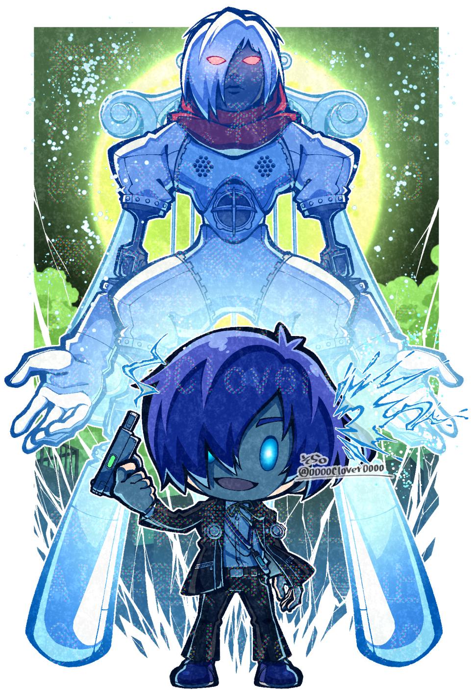 ペルソナ3R 主人公(結城 理)、オルフェウス artwork by (04sora40) : r