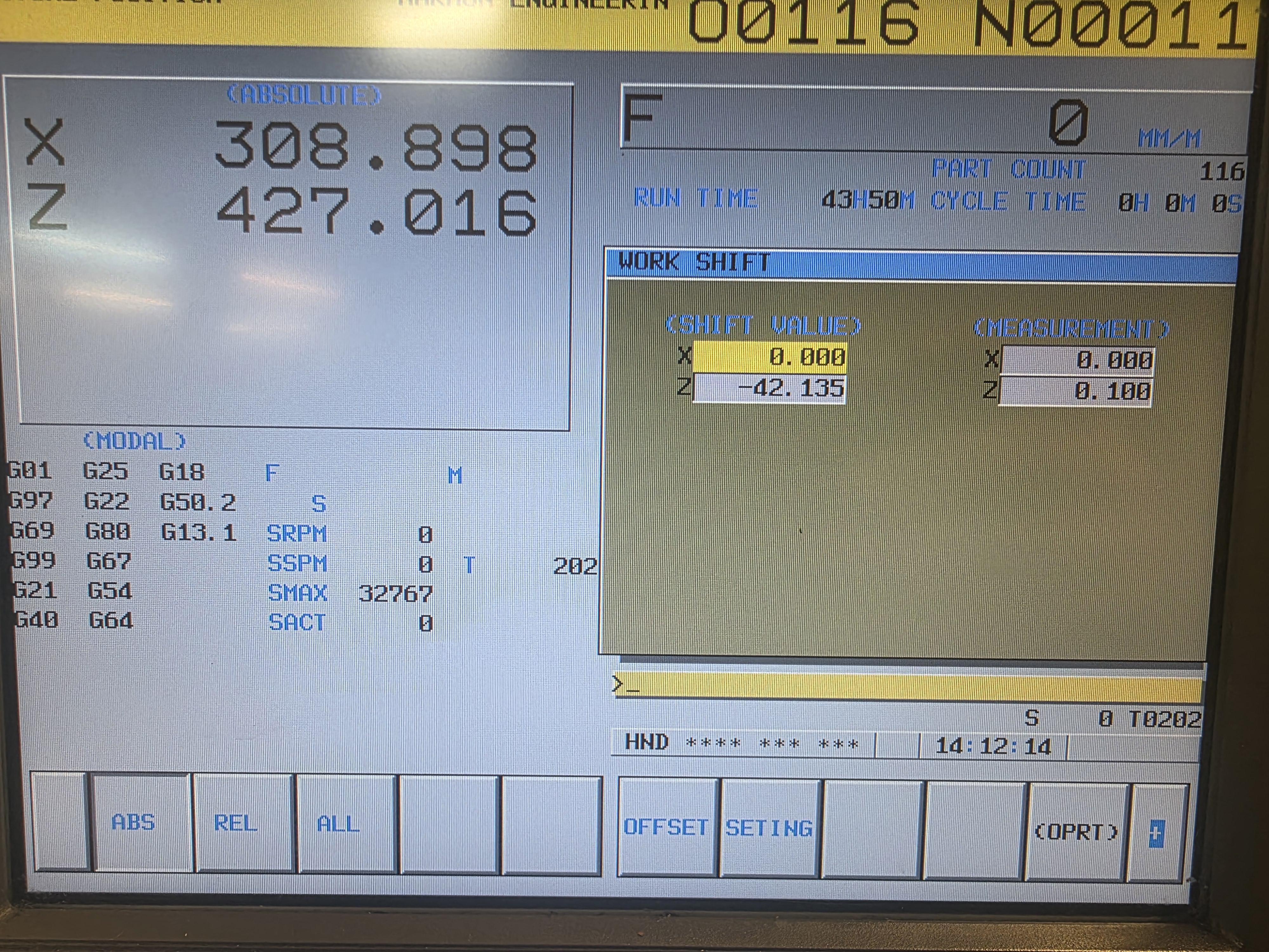 Help with Ecoca MT-208 lathe X workshift : r/Machinists