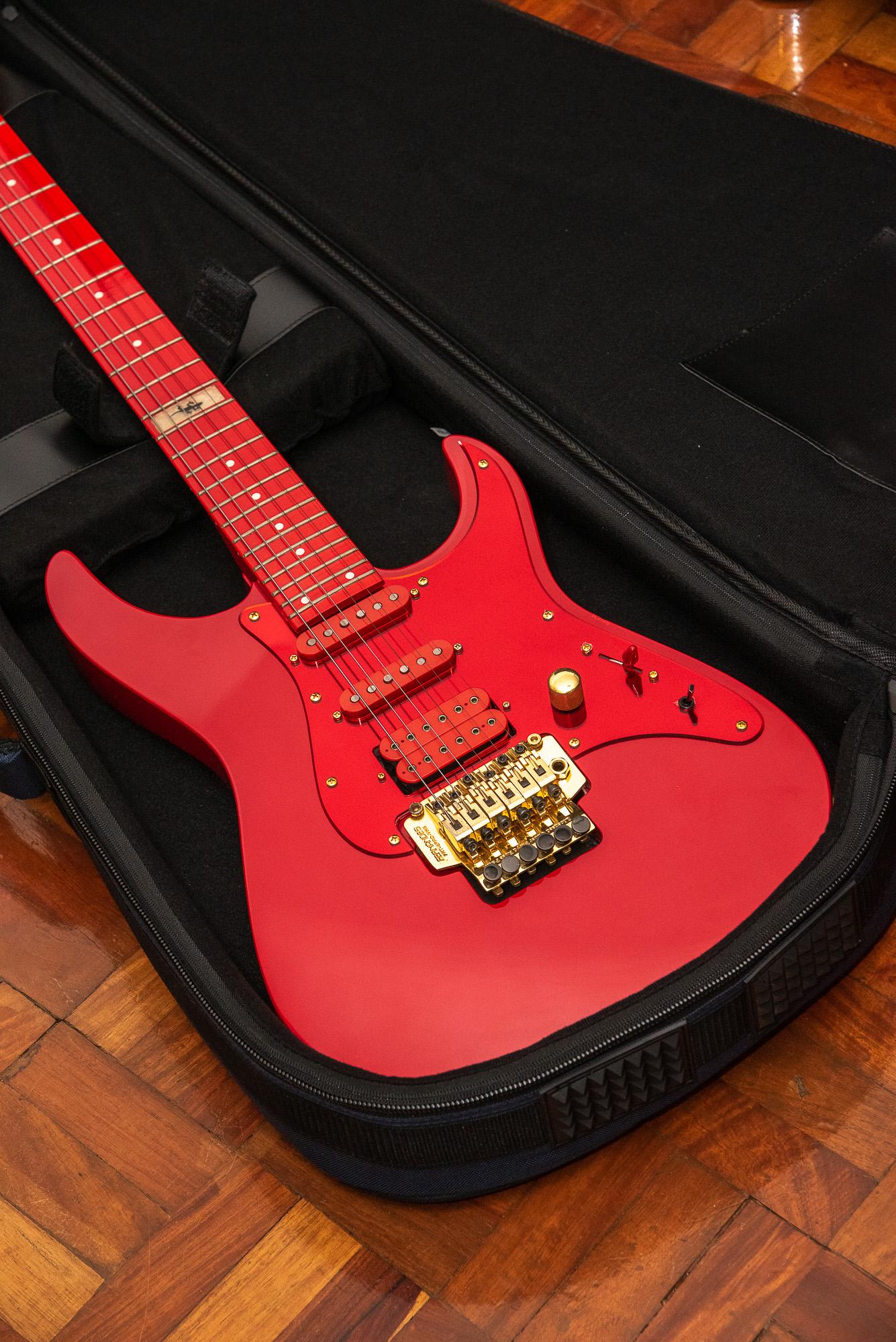 1997 Fernandes LA-85KK Ken Kitamura (L'arc En Ciel) Signature Red