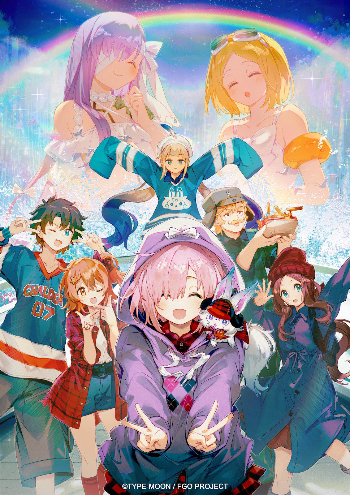 Fate/Grand Order NA 7 周年記念キービジュアル by Namie