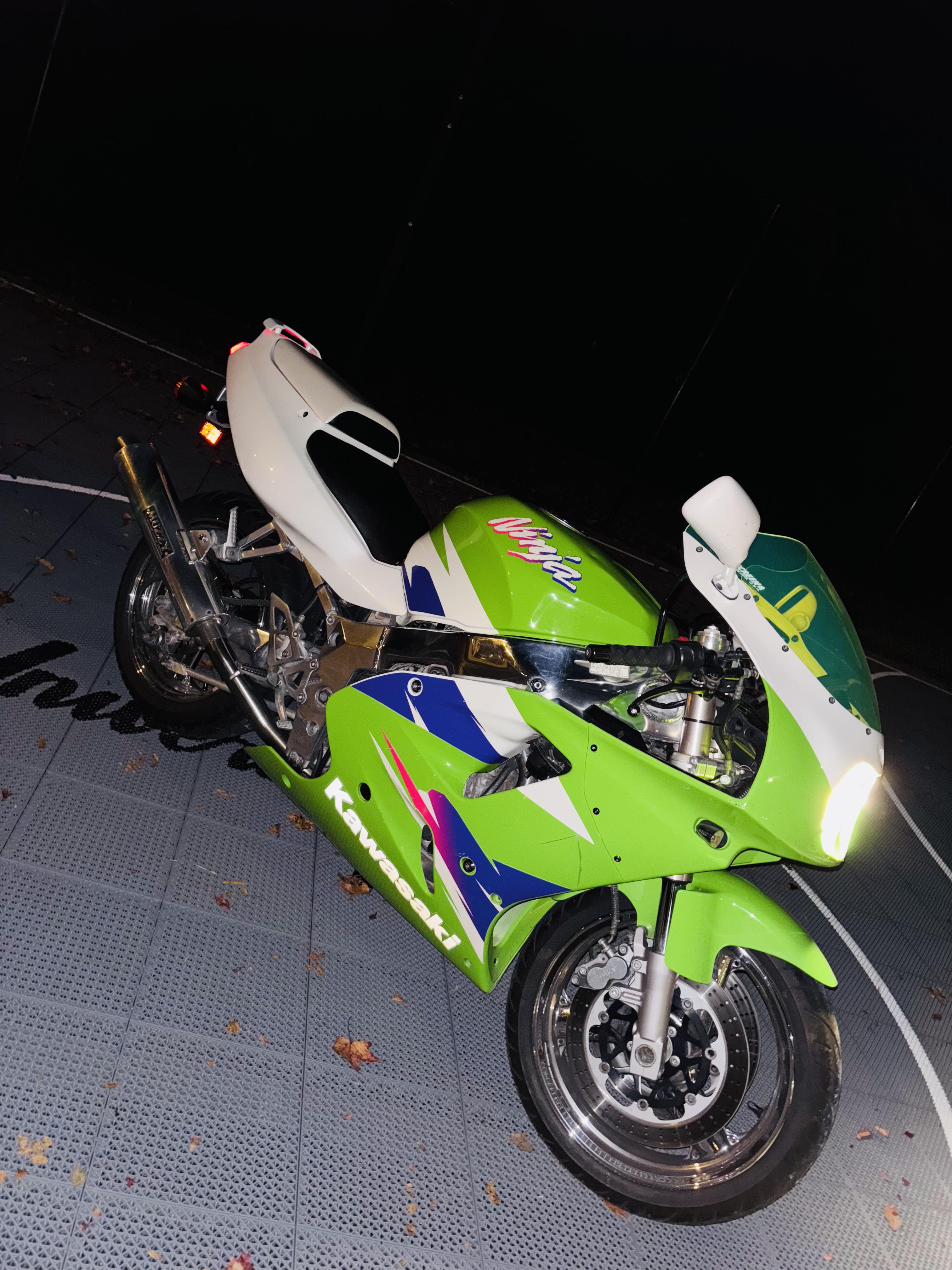 I know it's not a zx6r but I thought some people could appreciate