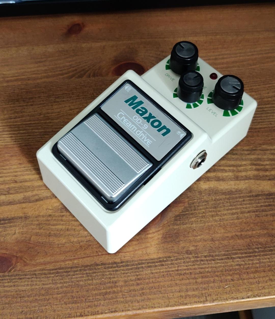 NPD: Maxon OD-9 限定版クリームドライブ : r/guitarpedals