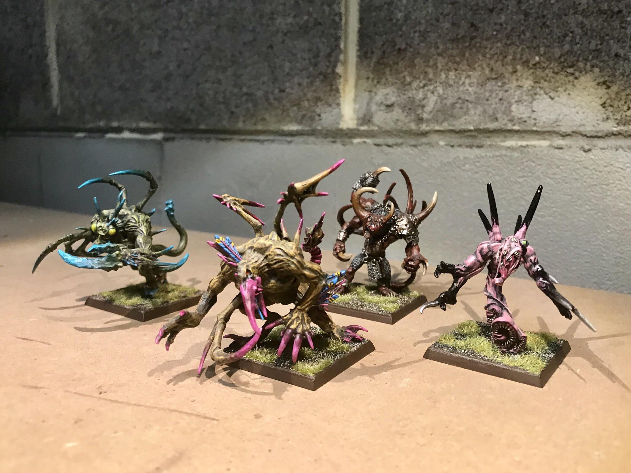Chaos Spawn (2x Standard, 2x Converted) : r/Warhammer