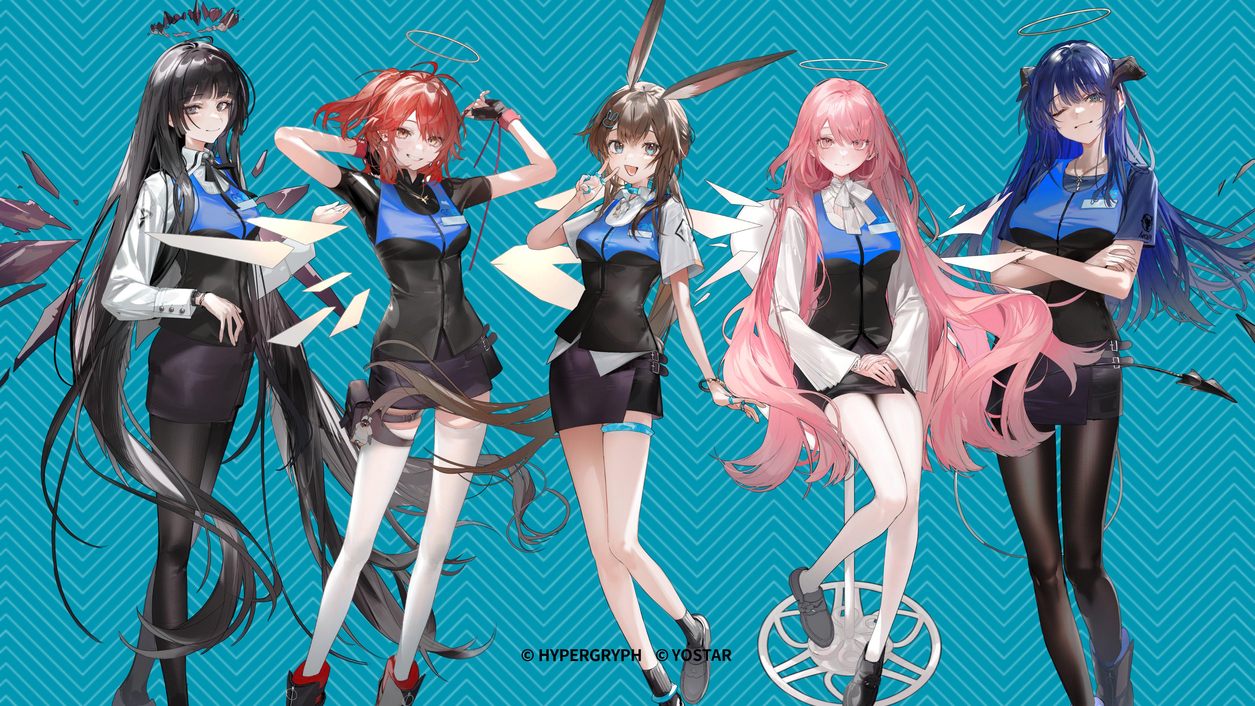 アークナイツ x GS25 公式コラボアートワーク (ft. Virtuosa, Exusiai