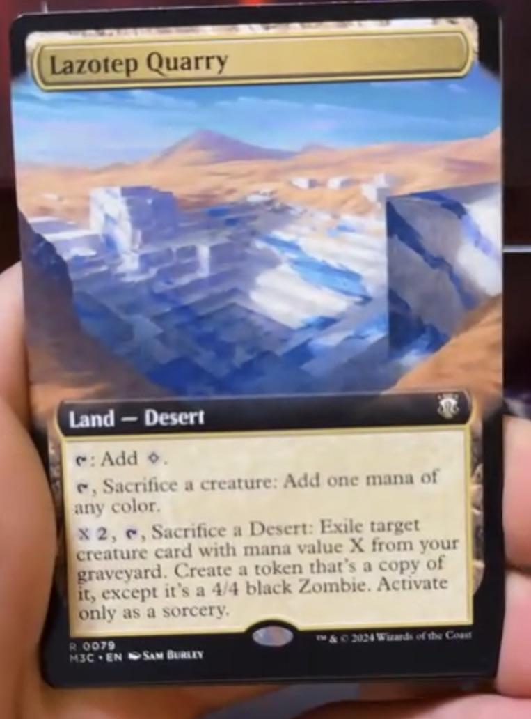 MC3] Lazatep Quarry whatnot leak : r/magicTCG