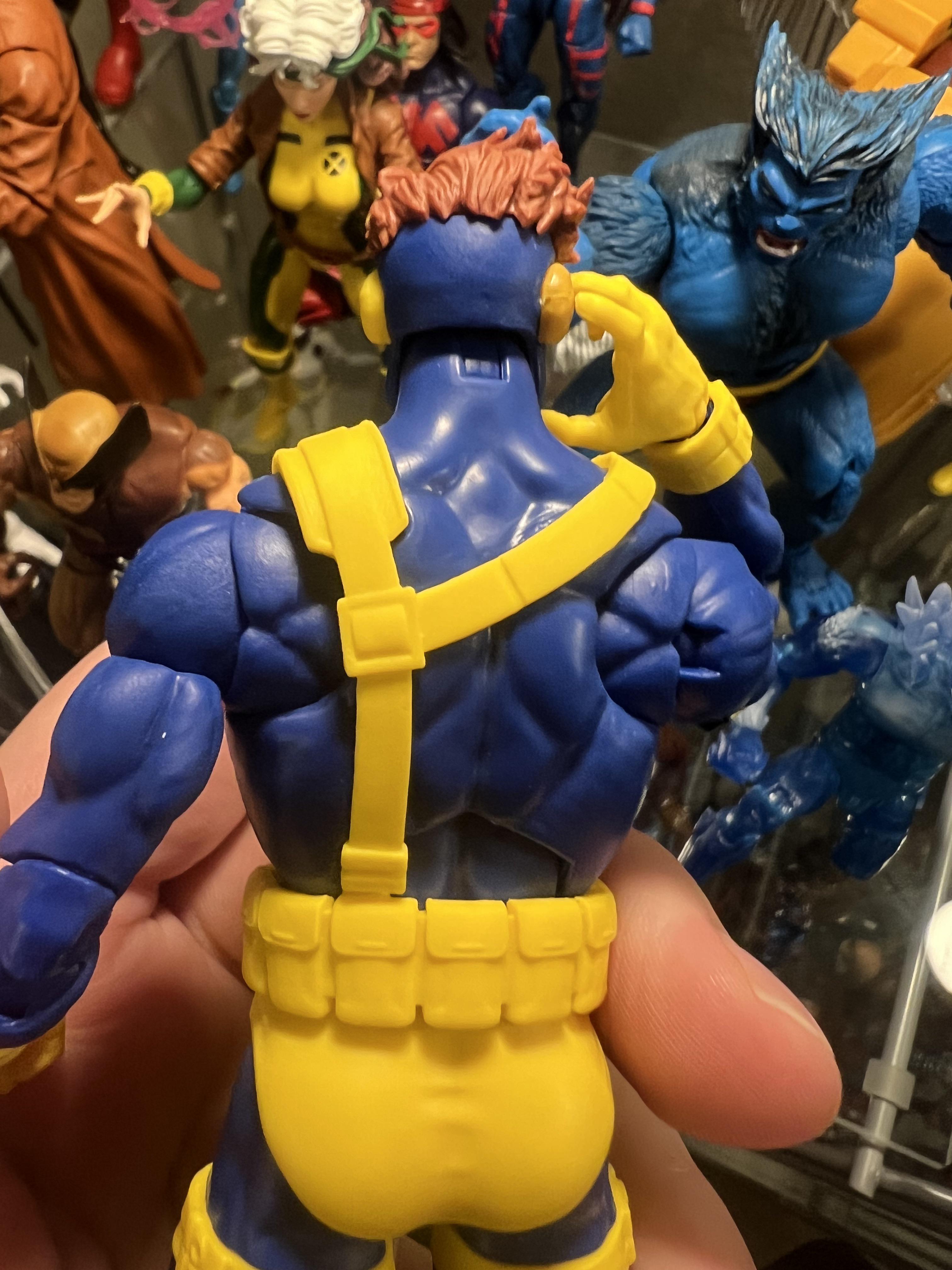 VHSヘッドを97サイクロプスのボディに乗せてみた。すごくいい感じ