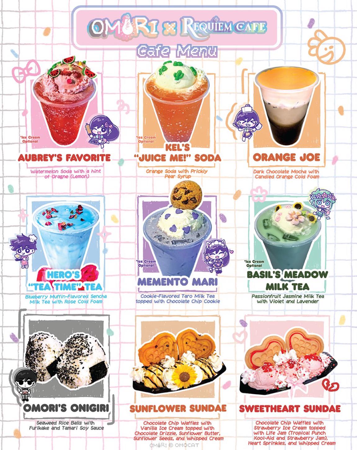 Omori X Requiem Cafe : r/OMORI