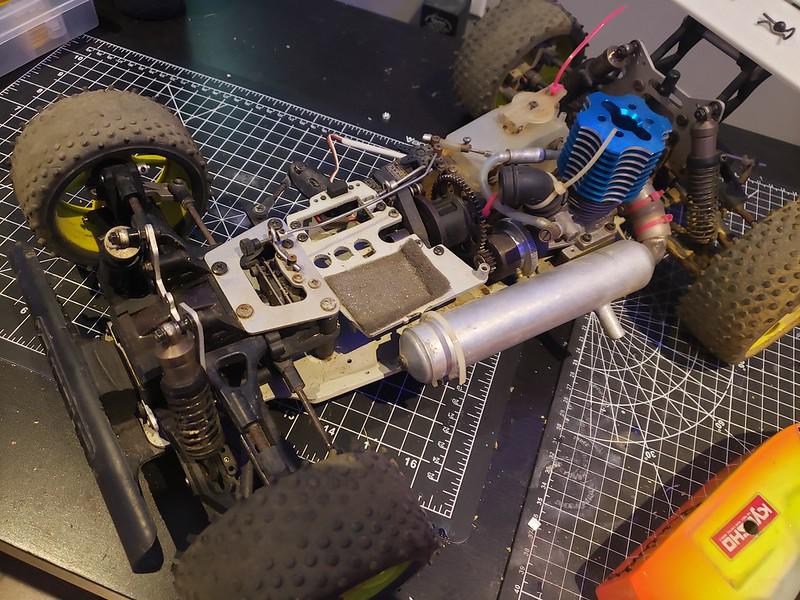 Starting a vintage kyosho Turbo burns rebuildbut can't find