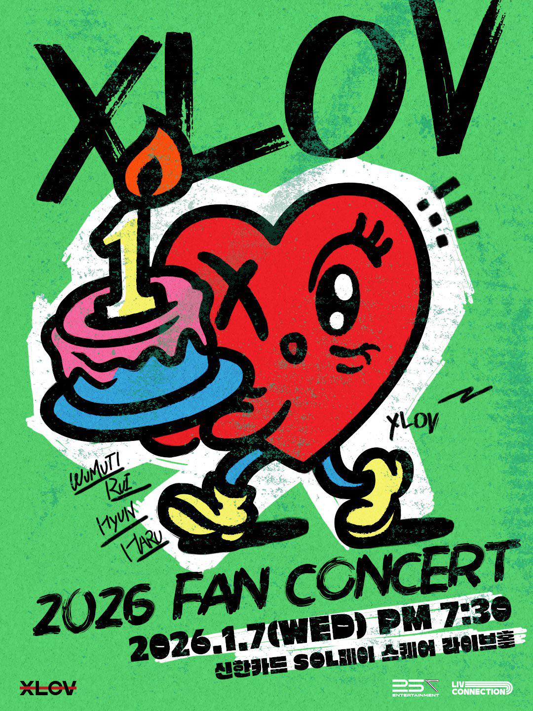 251211 XLOV - 2026 1st Anniversary Fan Concert: FIRST LOVE (Coming