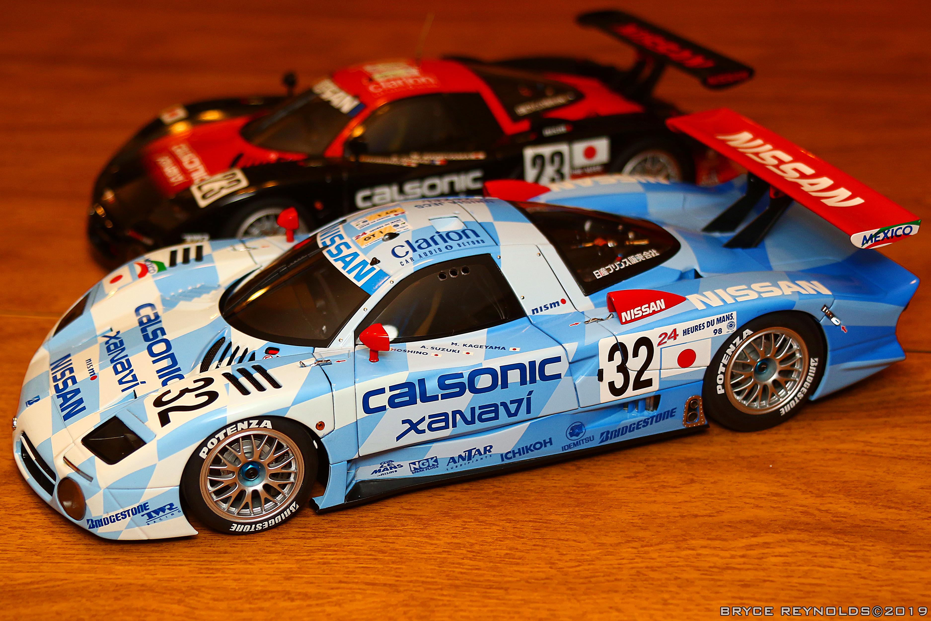 日産 R390 GT1 #32 1998 ル・マン。[1:18][AUTOart][OC] : r/Diecast