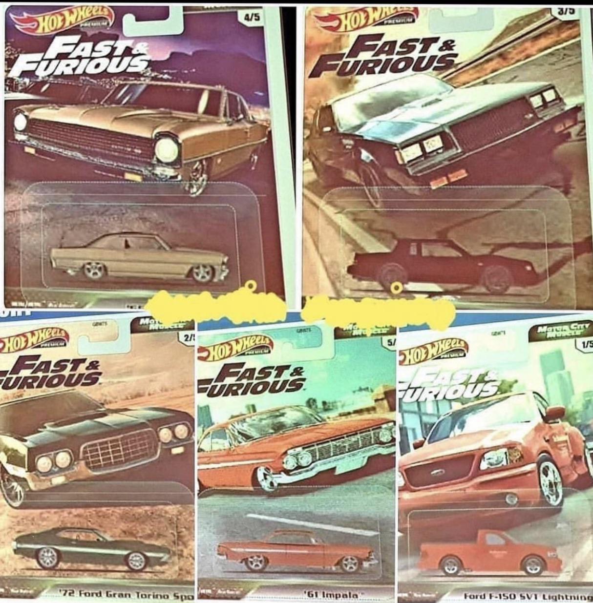 February 2020. Fast and Furious: Motor City Muscle Set. What y'all