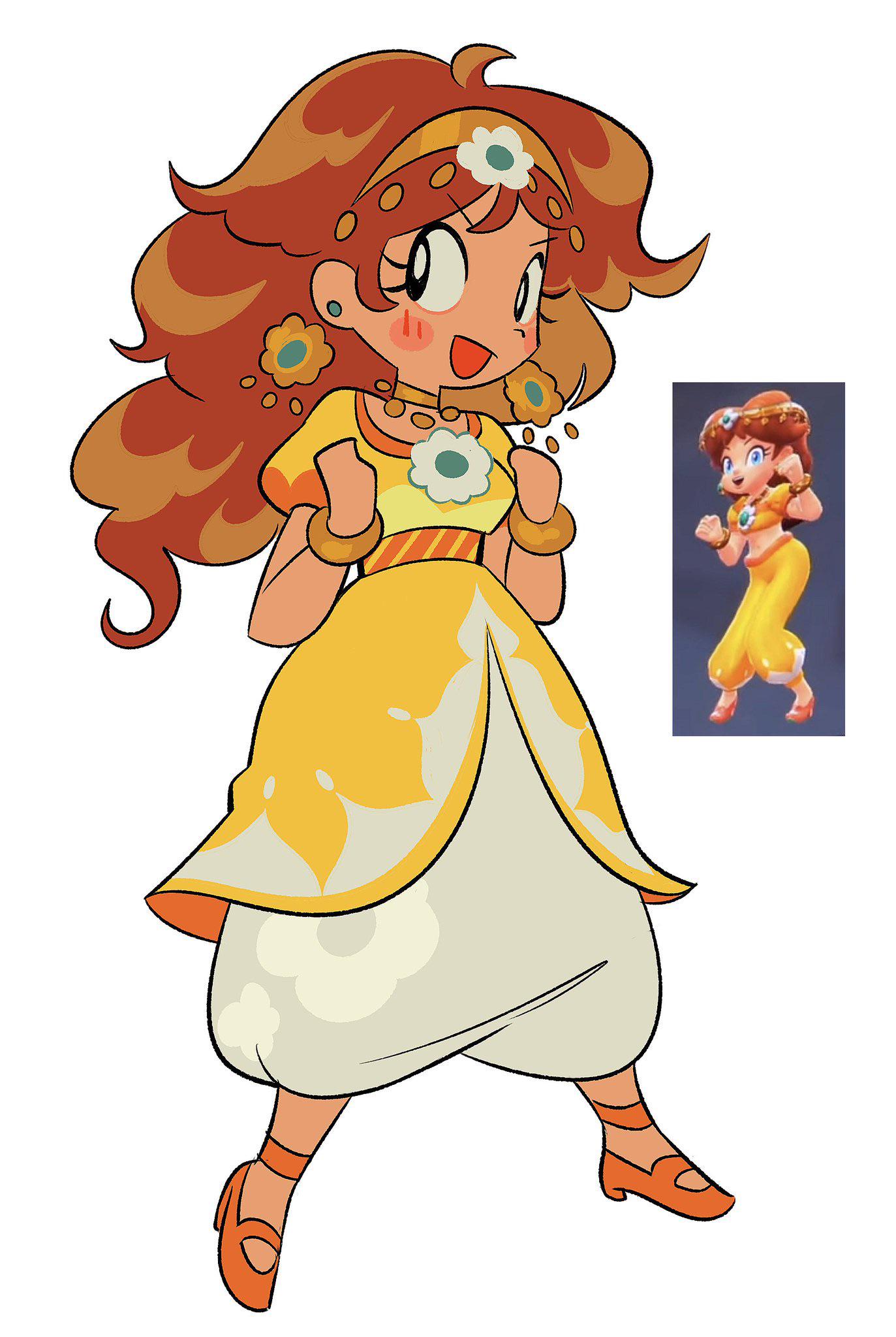 Daisy (@poplyy_) : r/Mario