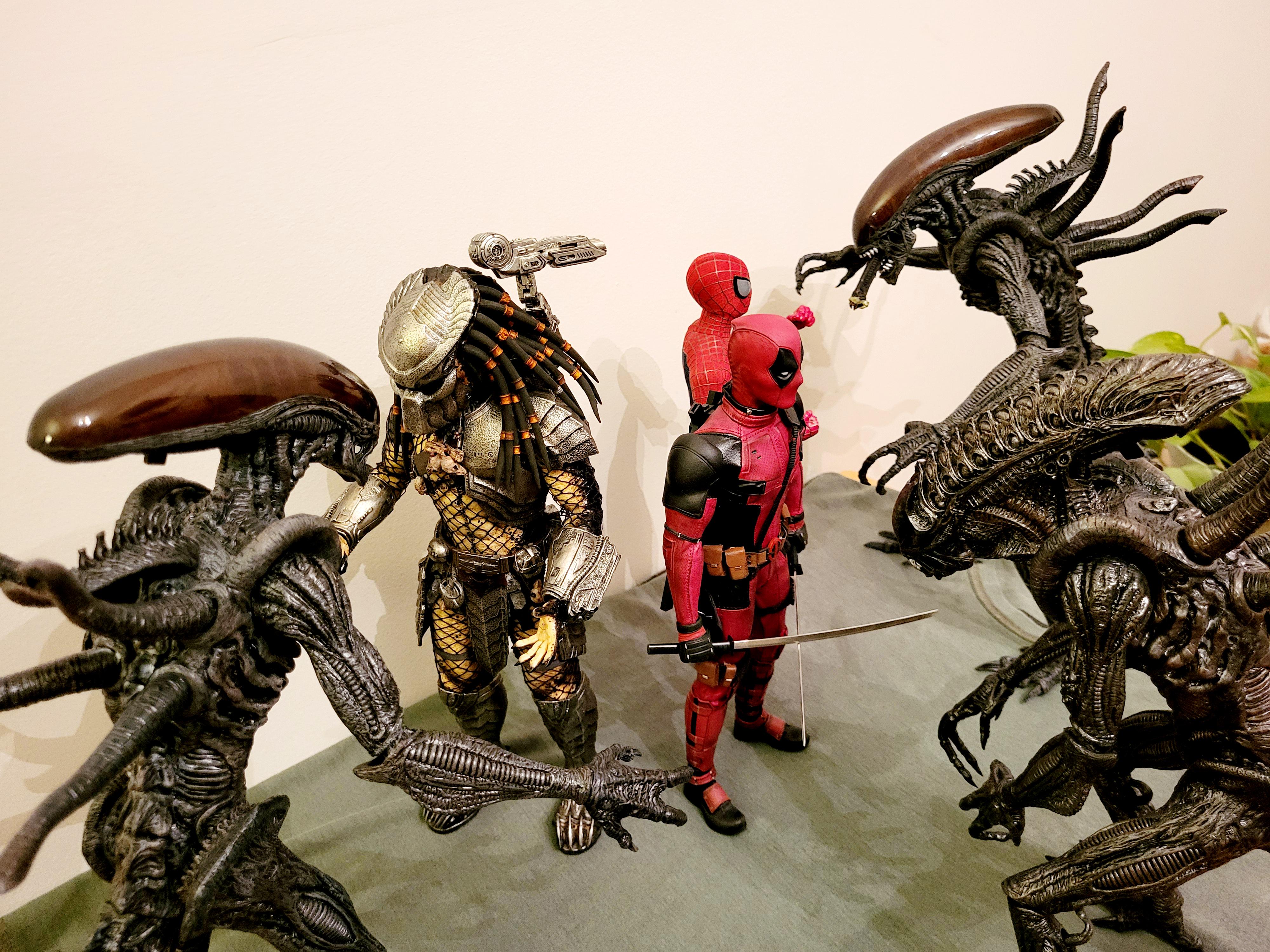 初めてのホットトイズのエイリアン：日本限定バトルダメージ