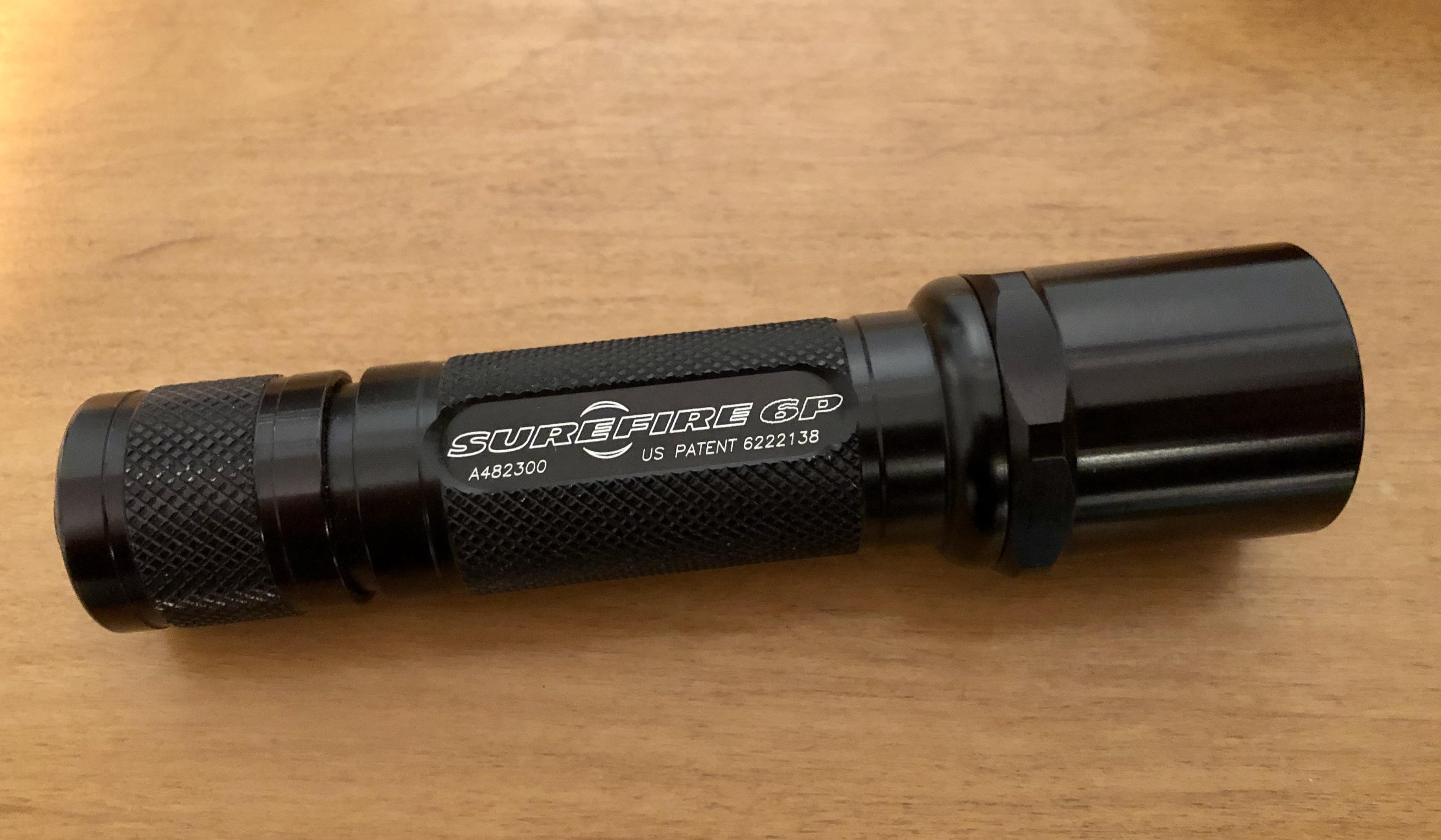 新品のSurefire 6Pをゲットしたんだ。 : r/flashlight