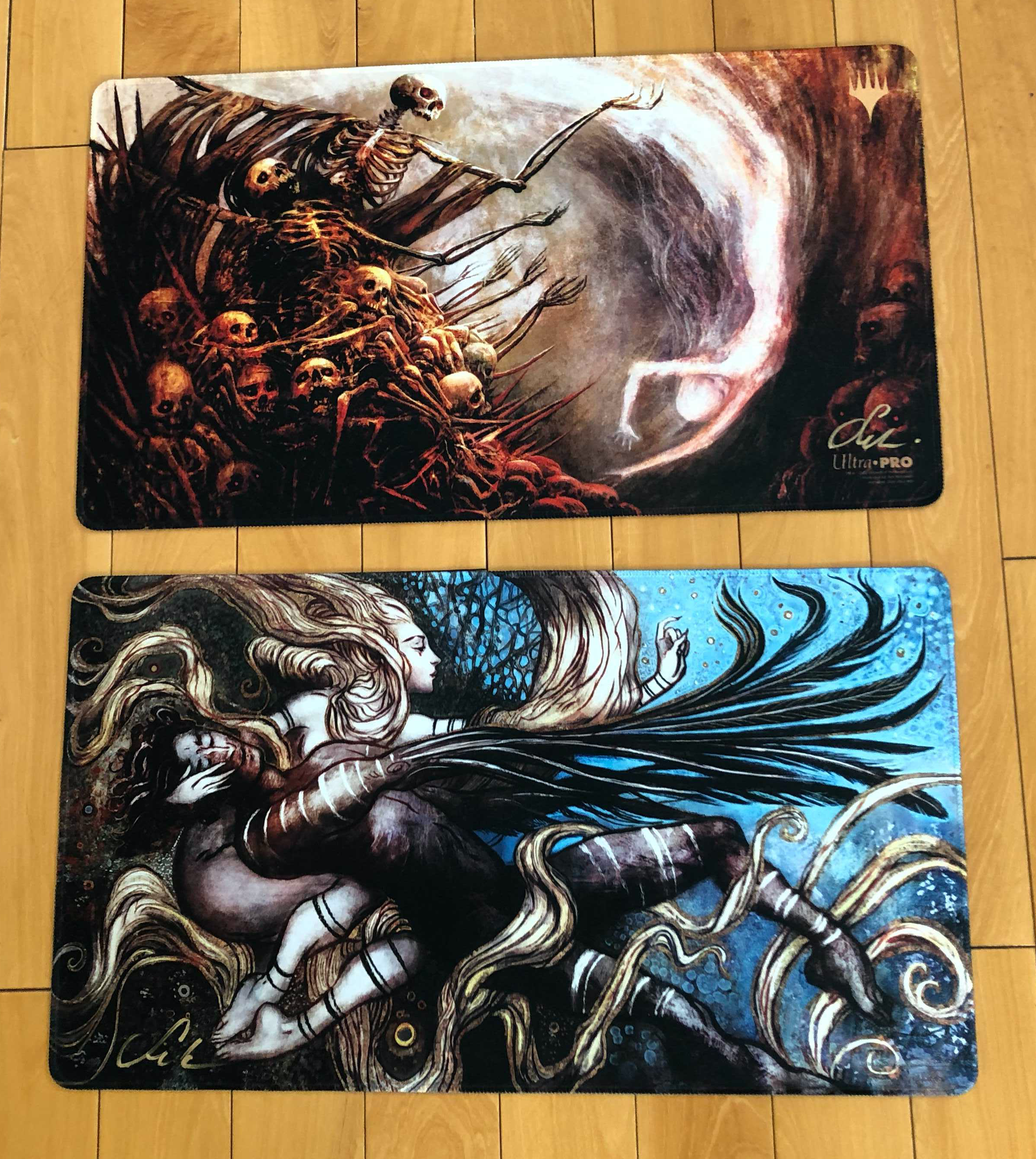 Seb Mckinnon & Rebecca Guay collab playmats finally arrived!! : r