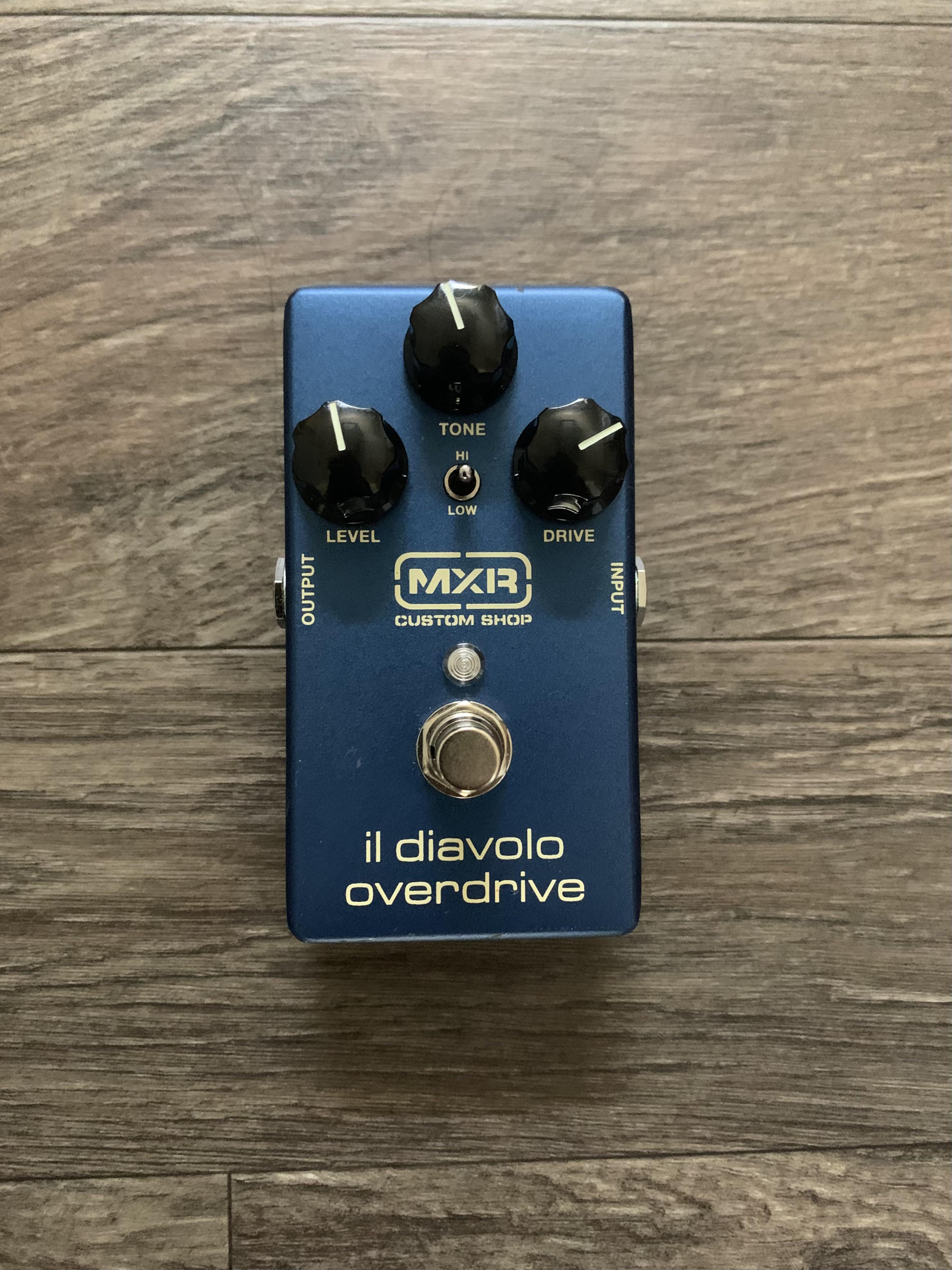 NPD: MXR Custom Shop il diavolo overdrive. : r/guitarpedals