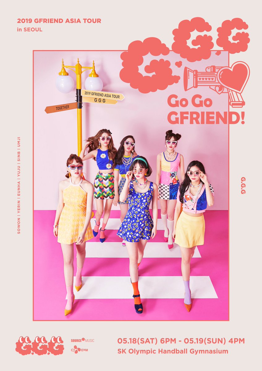 GFRIEND - GO GO GFRIEND! (Concert Poster) : r/kpop