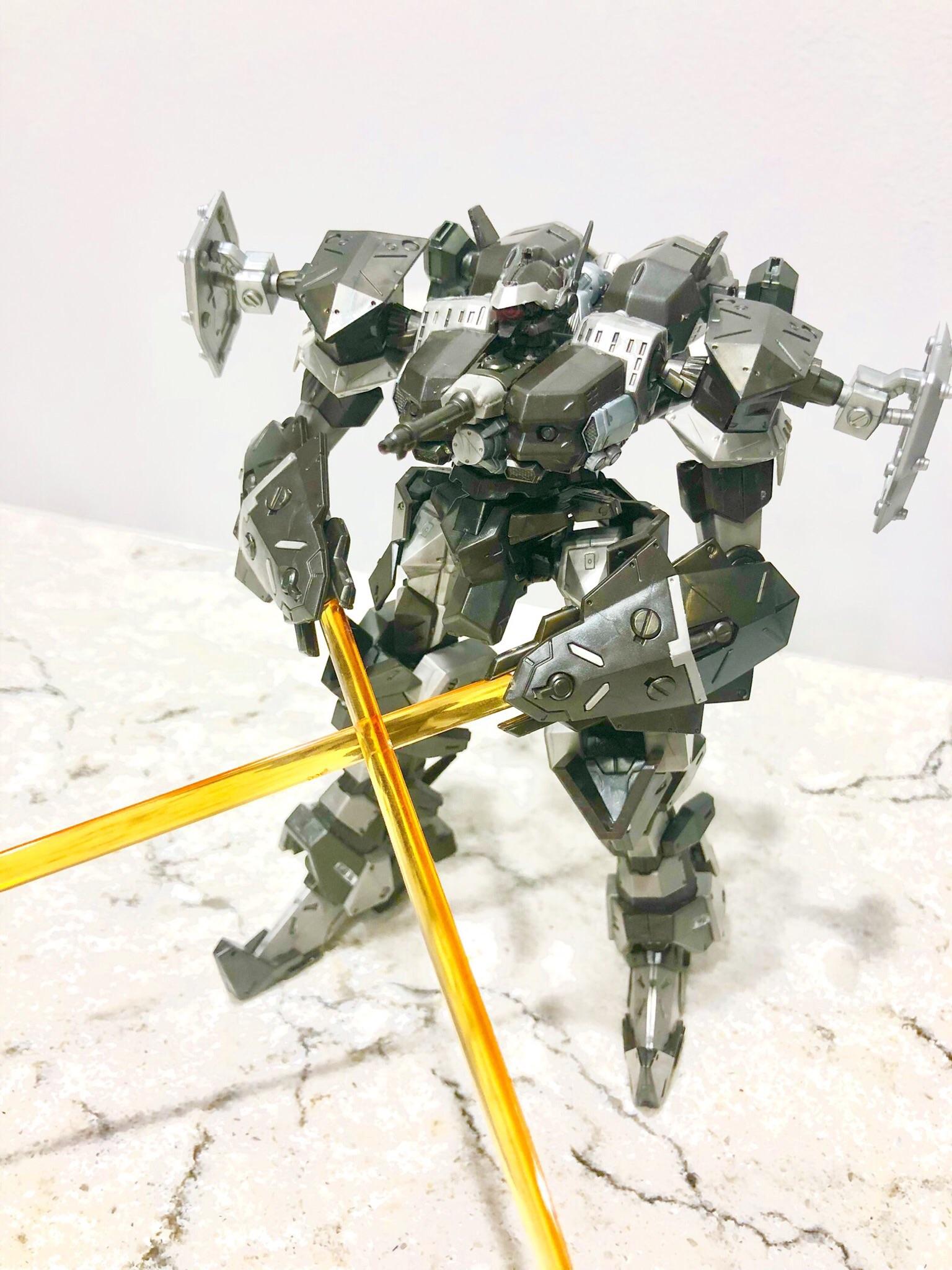 Armored Core Crest C90-U3 Dual Face Blade Arms Ver. : r/Gunpla