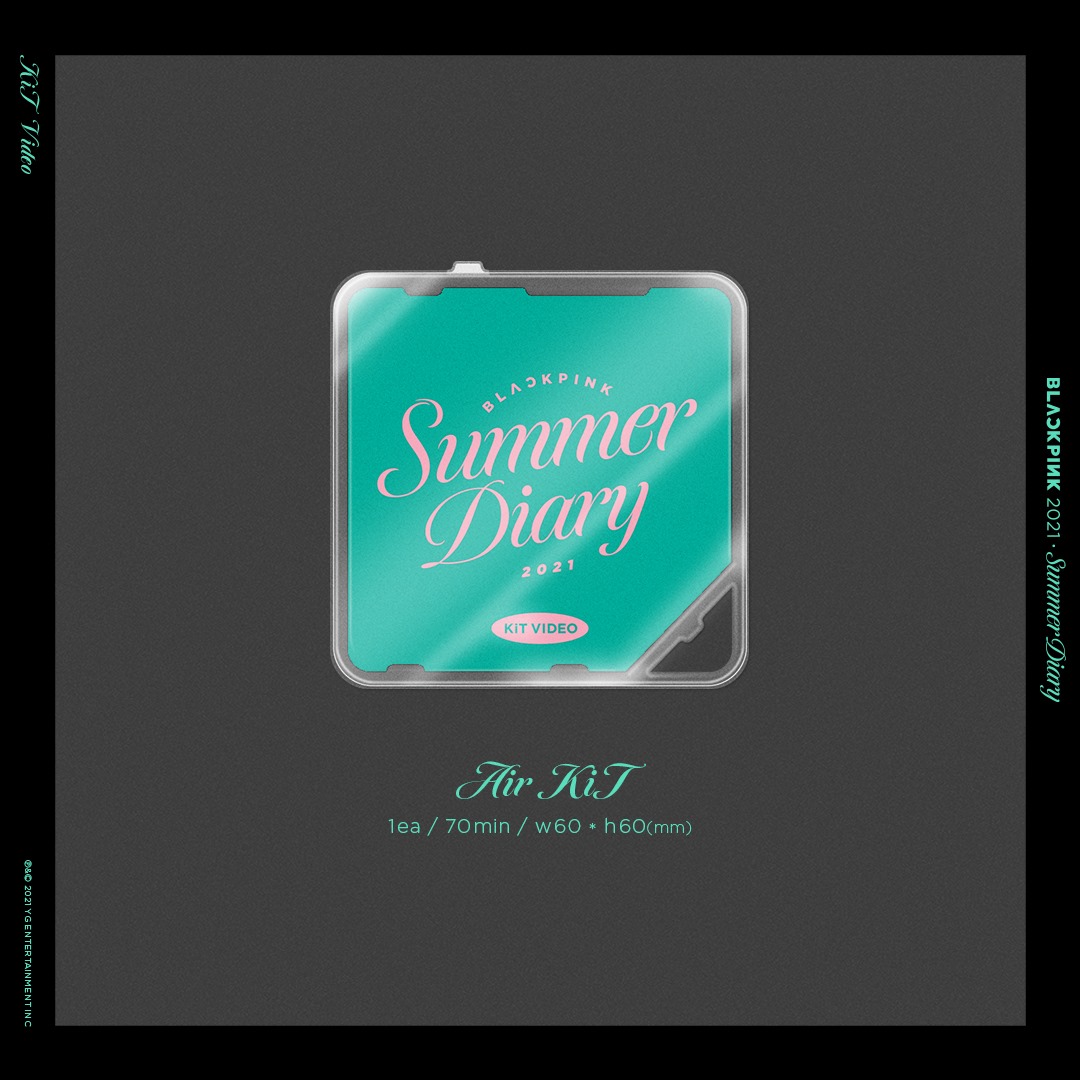 BLACKPINK - 5th Anniversary 4+1: 2021 Summer Diary (DVD +