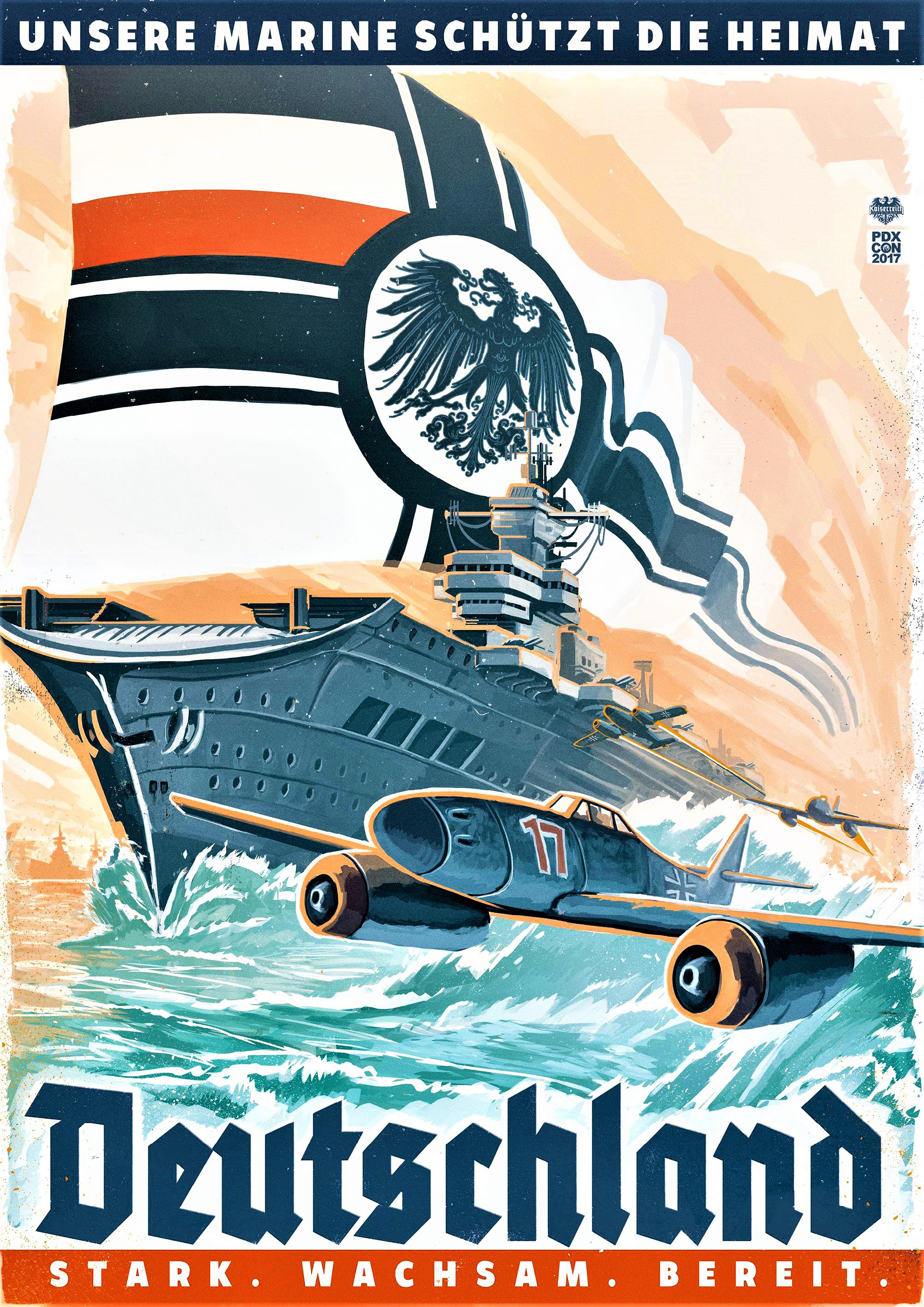 ドイツのプロパガンダポスター : r/Kaiserreich