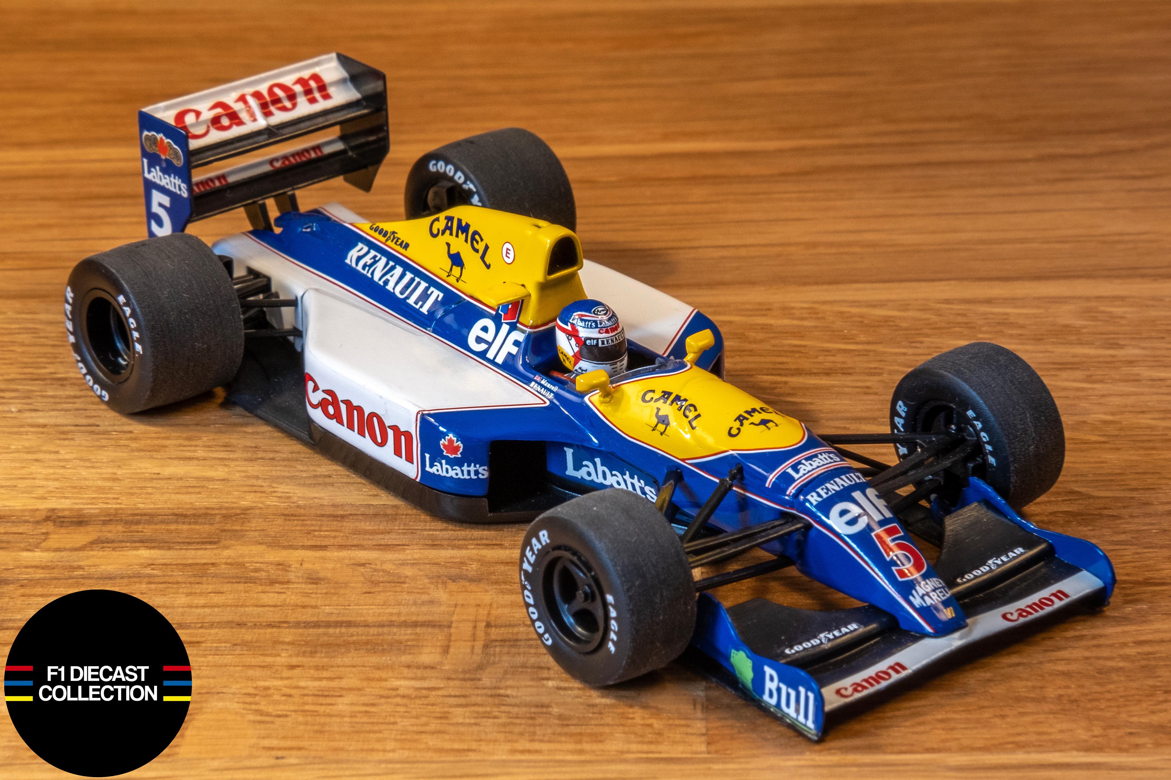 Minichamps 1/43 1991 Williams FW14 Nigel Mansell : r/WilliamsF1
