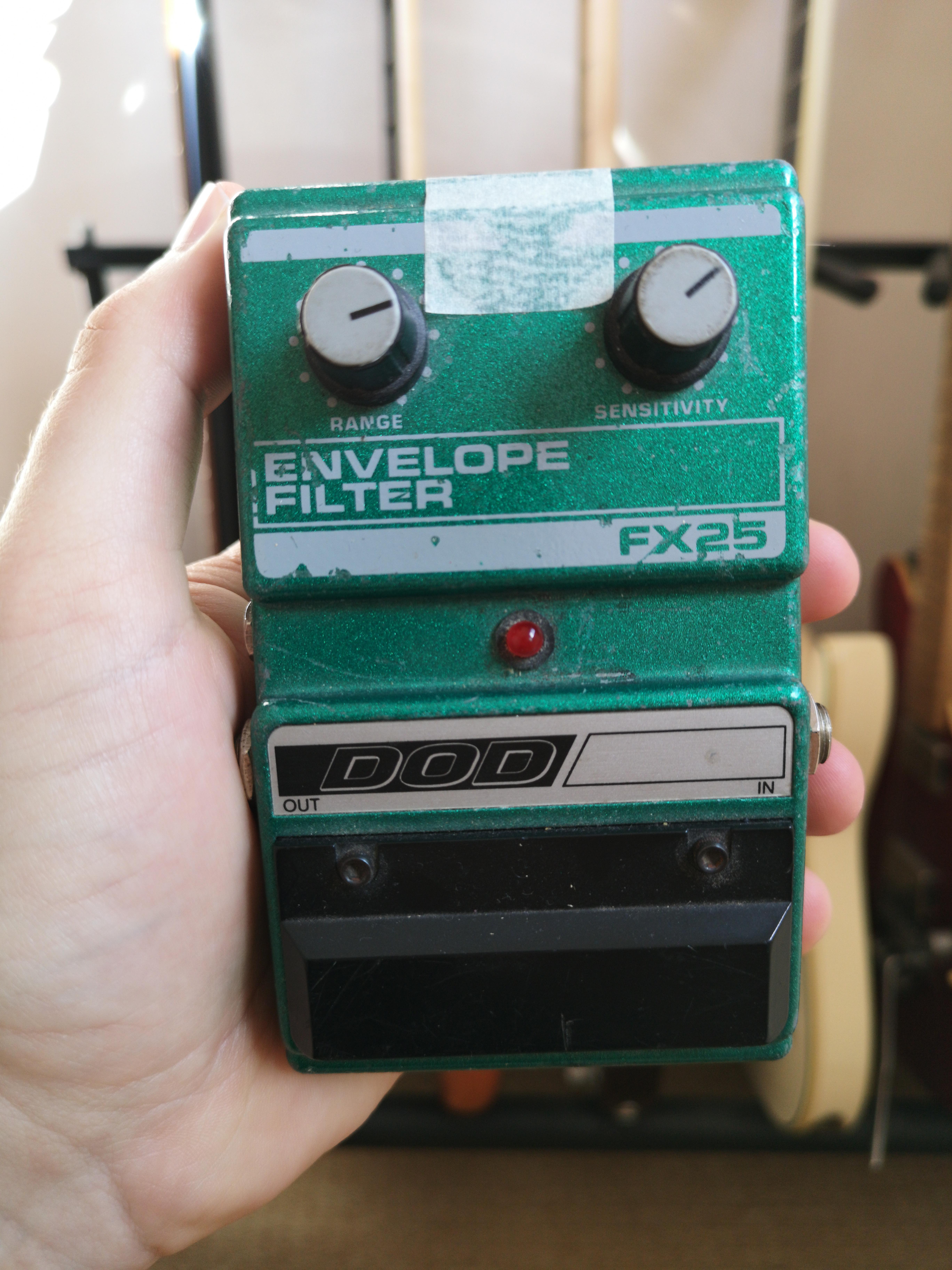 DOD FX25 - hands down my favourite envelope filter : r/basspedals