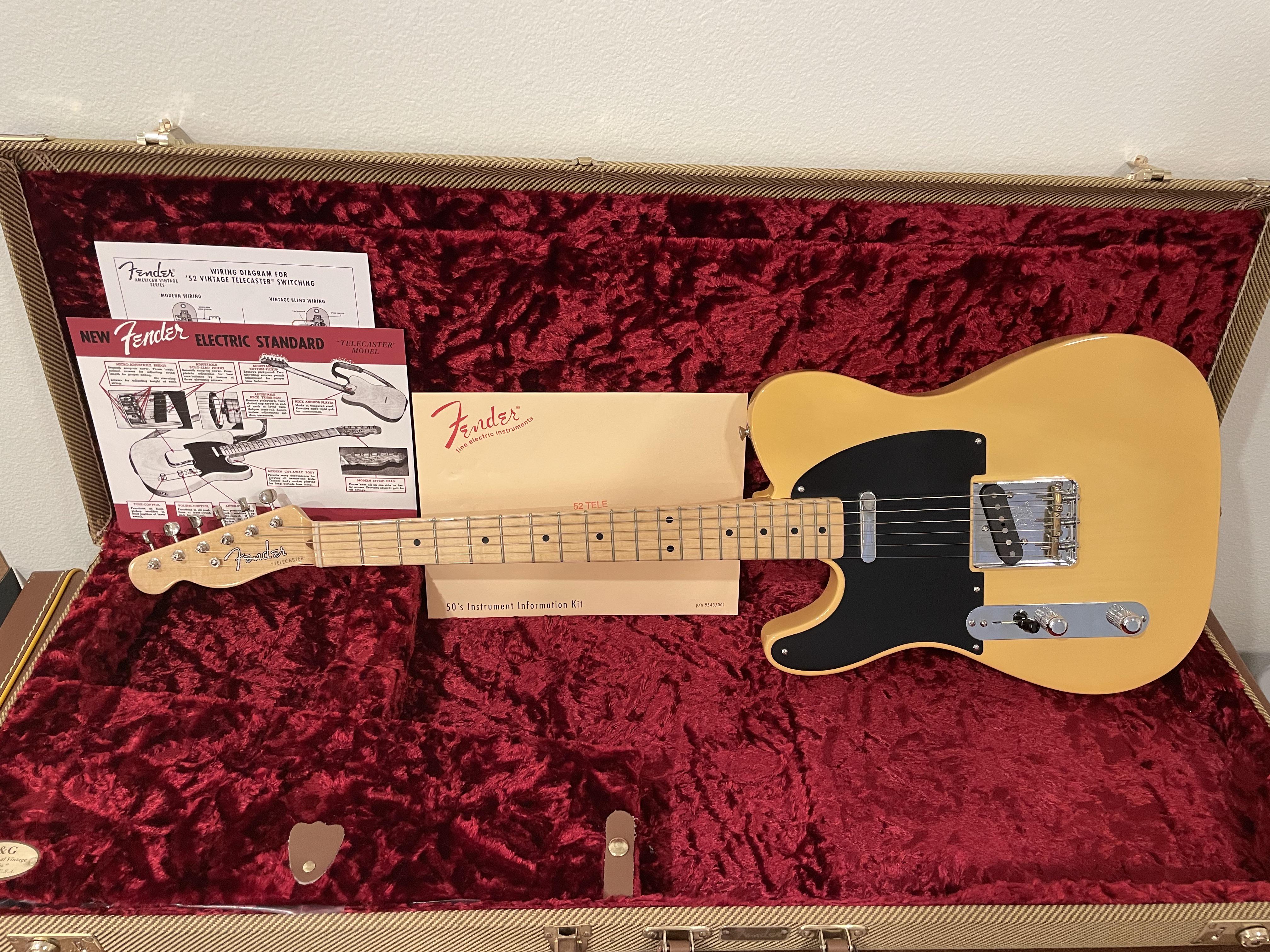 フェンダー アメリカン・ビンテージ／ピュア・ビンテージ 52