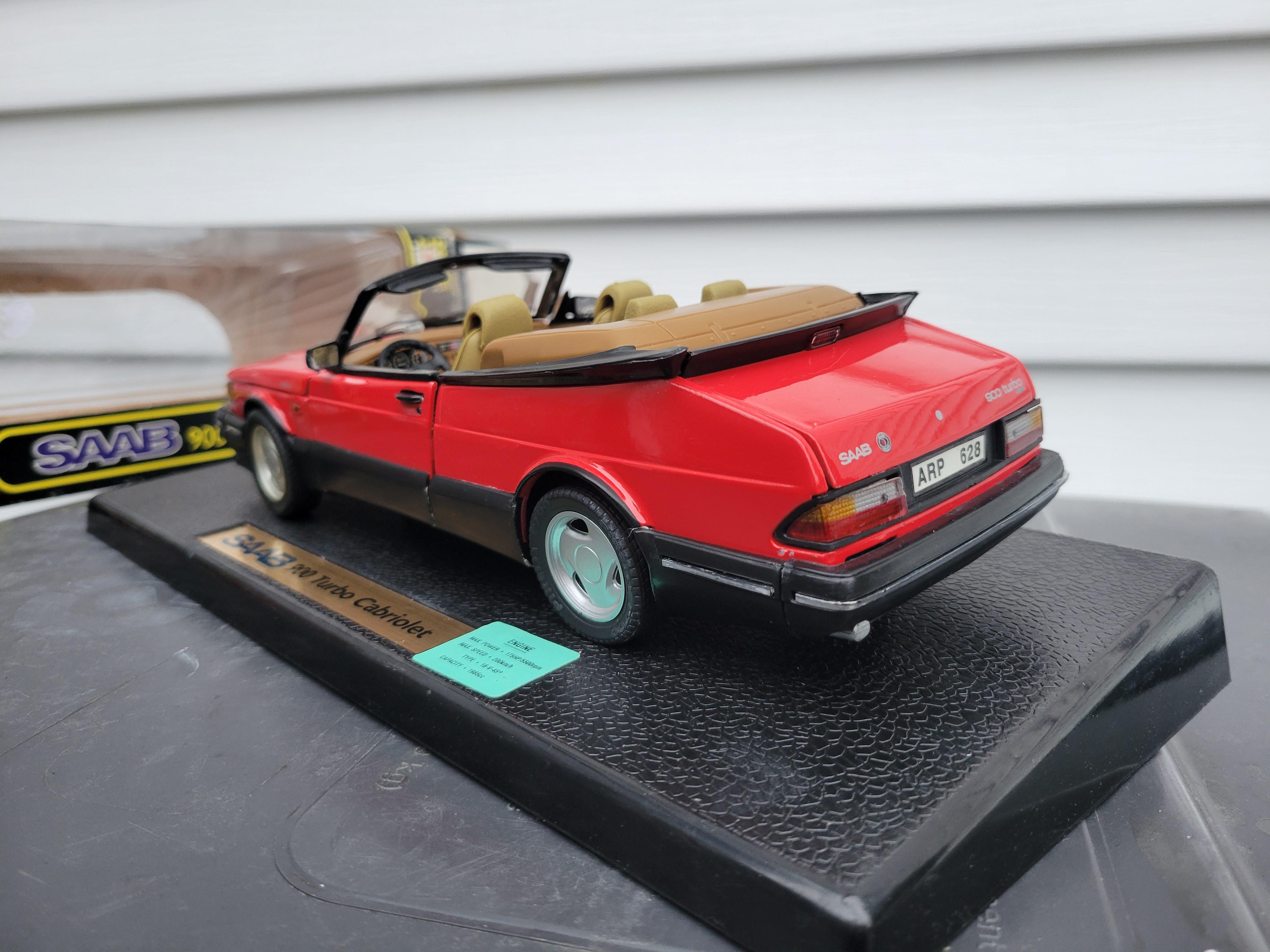 Anson Saab 900 Turbo Cabriolet : r/Diecast
