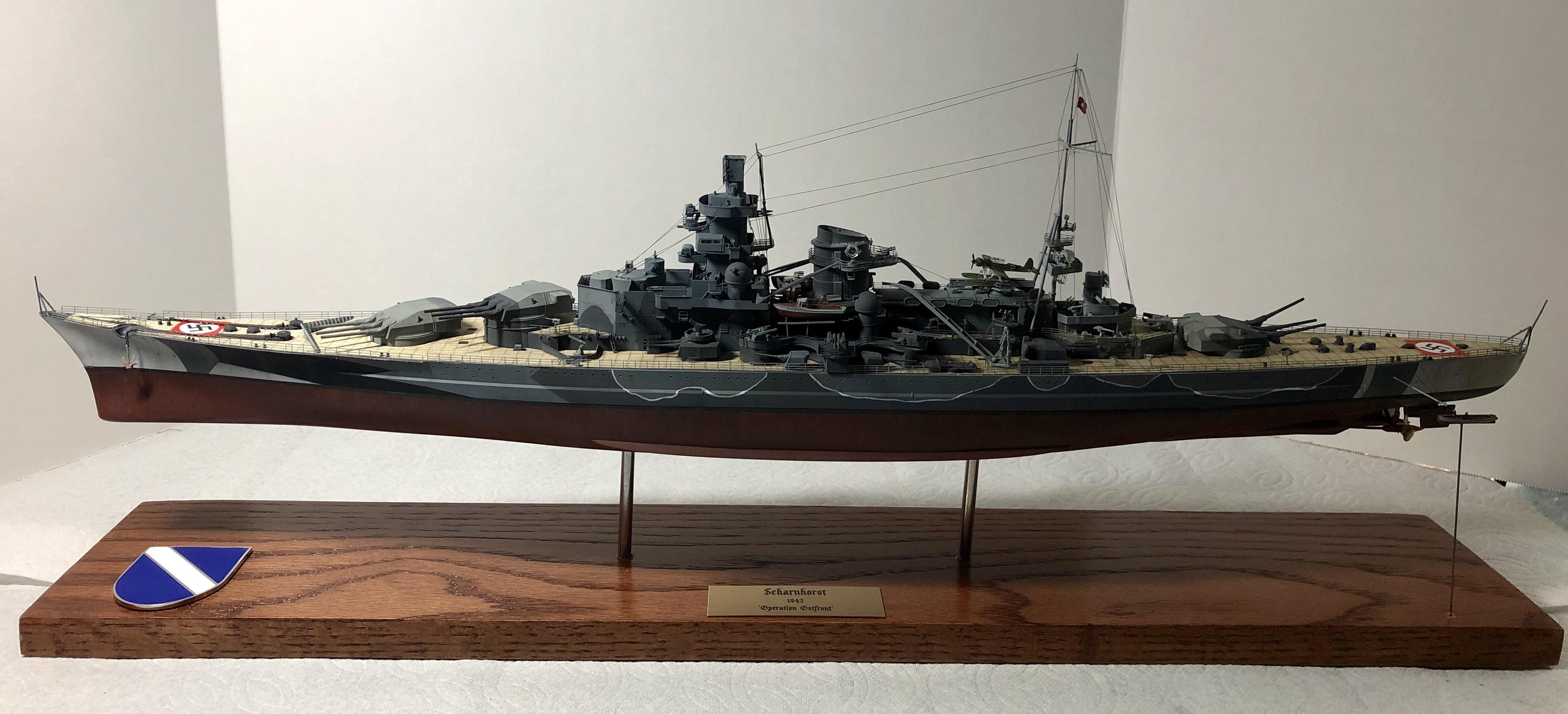 ドラゴン 1/350 シャルンホルスト : r/modelmakers