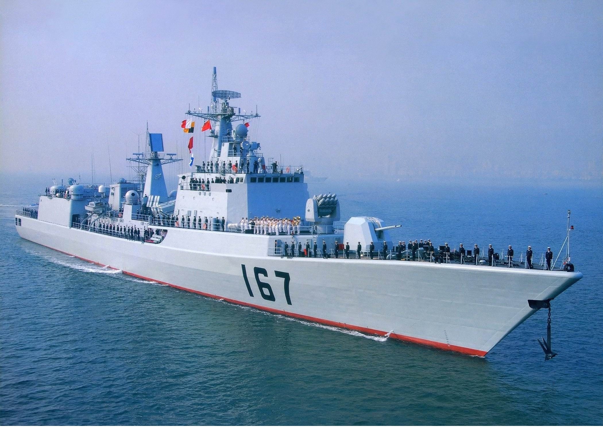 ちょっと面白いやつだね。PLAN 深セン (167)、051B型ミサイル駆逐艦の