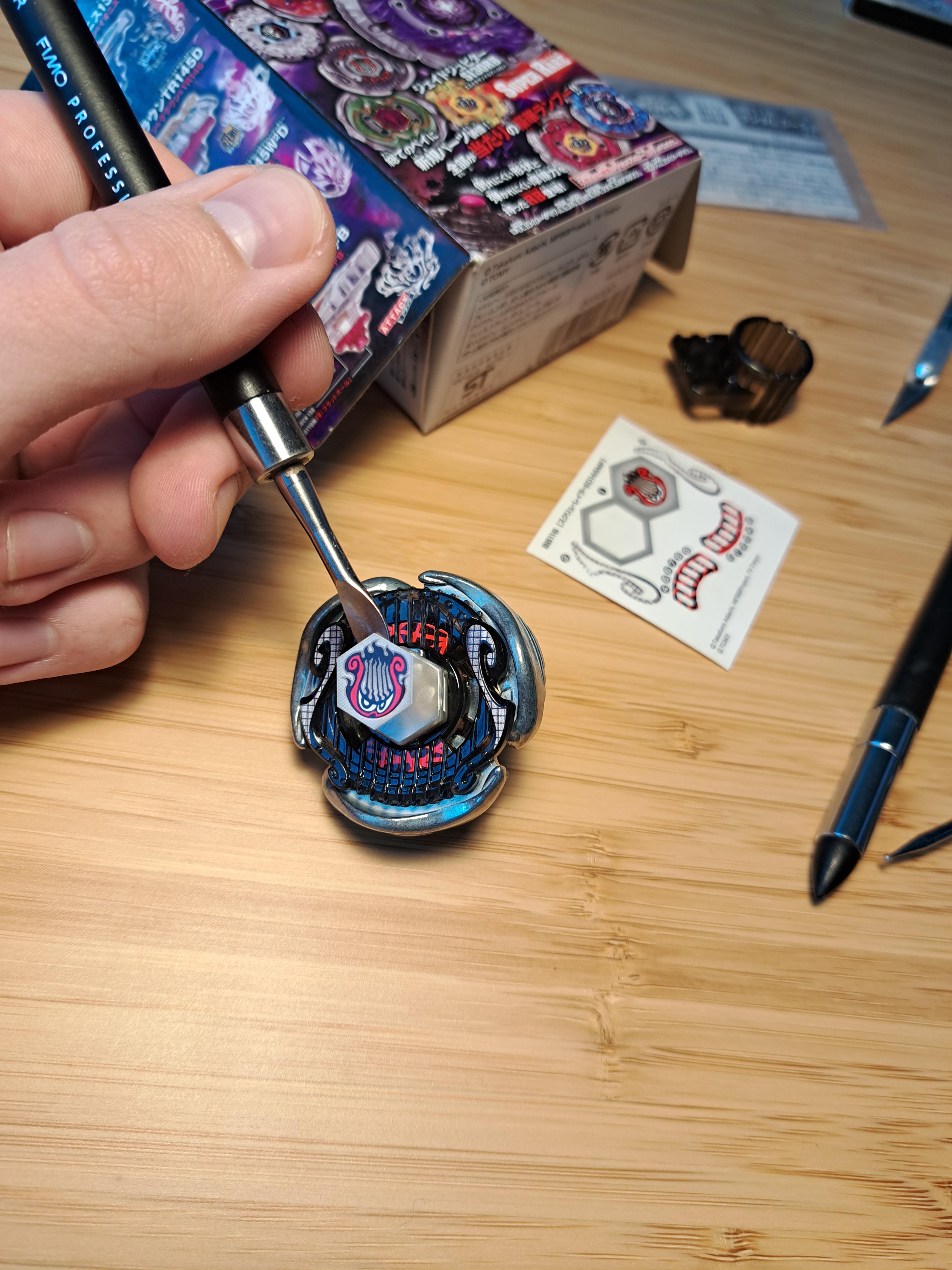 Spiral Lyra ED145MF : r/BeybladeMetal