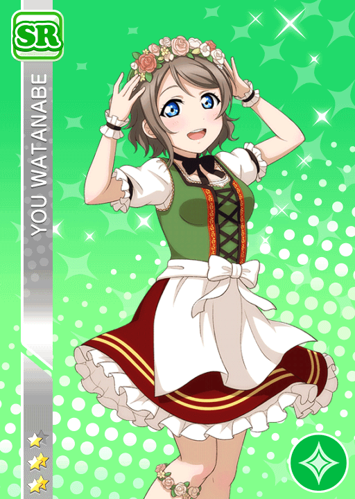 School Idol Tomodachi - Cards Album: #2030 Watanabe You SR